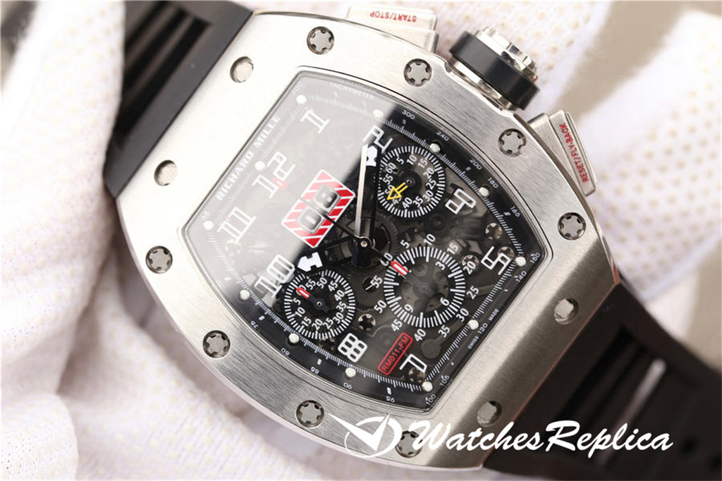Großartiger heißer Richard Mille RM011 Herren Replica Uhren-3