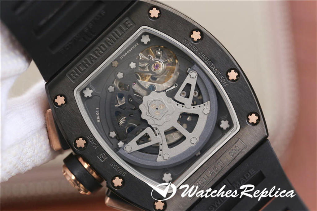 heißer billiger Richard Mille RM011 Herren Replica Uhren-6