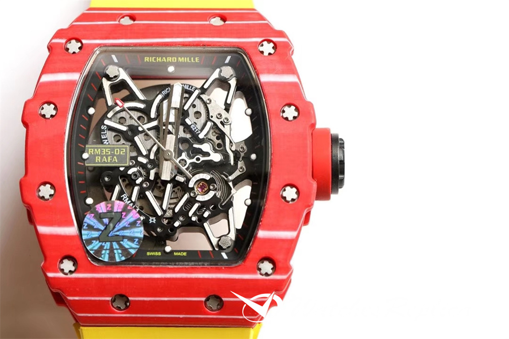 Oben Richard Mille RM35-02 Replica Uhren-3