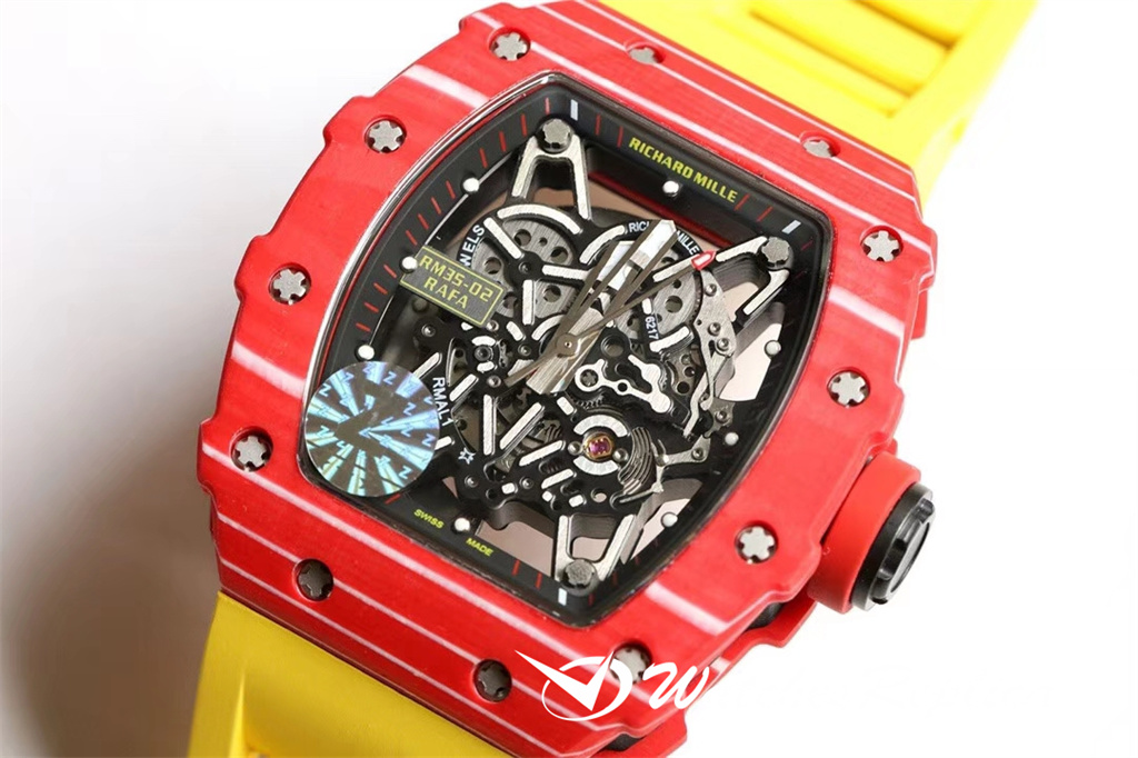 Oben Richard Mille RM35-02 Replica Uhren-4