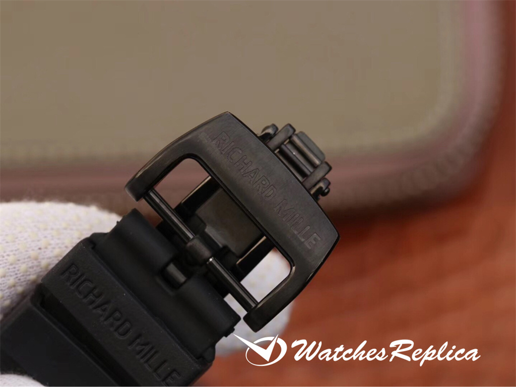 Großartiger heißer Richard Mille RM53-01 TPT Carbonfaser Replica Uhren-7