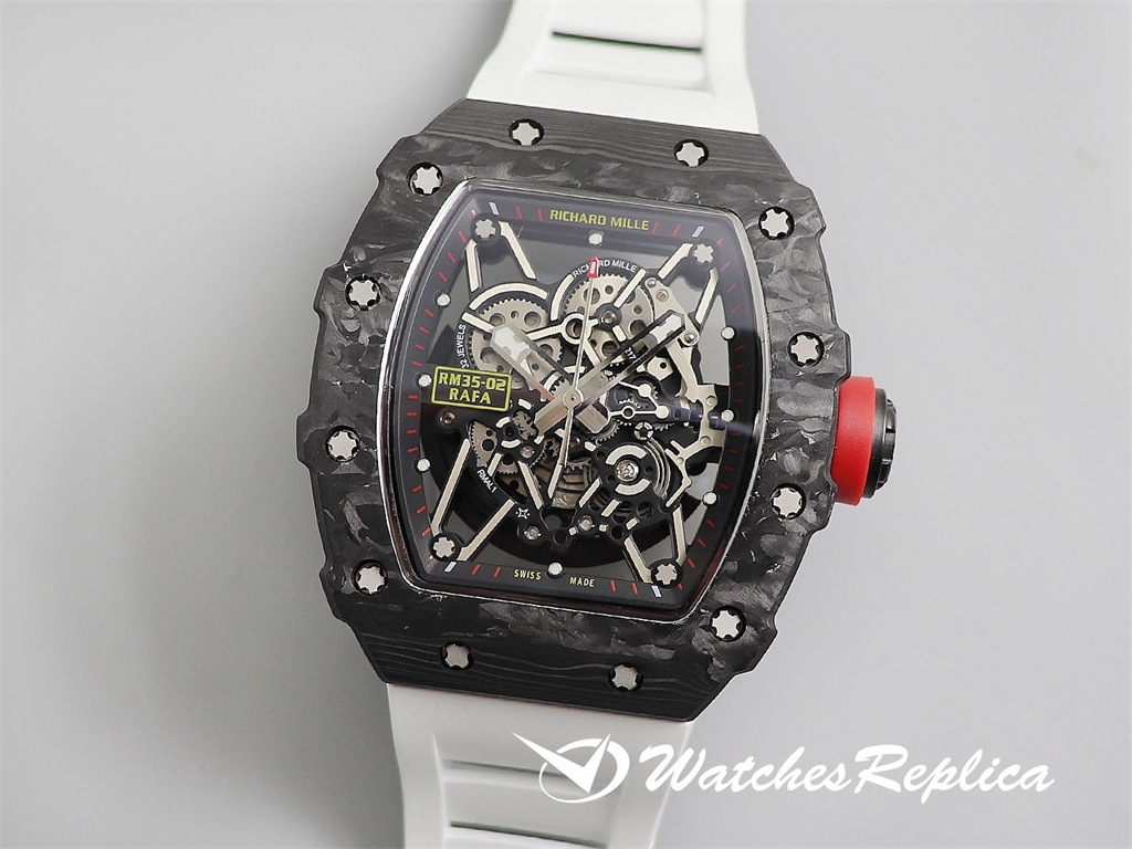 Richard Mille RM035 V3 verbesserte Version der ursprünglichen Kohlefaser Replica Uhren-1