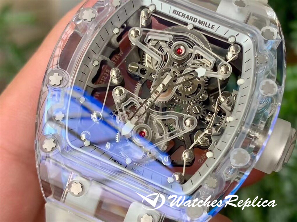 Hei e g nstige Richard Mille RM056 02 Sapphire Crystal Tourbillon