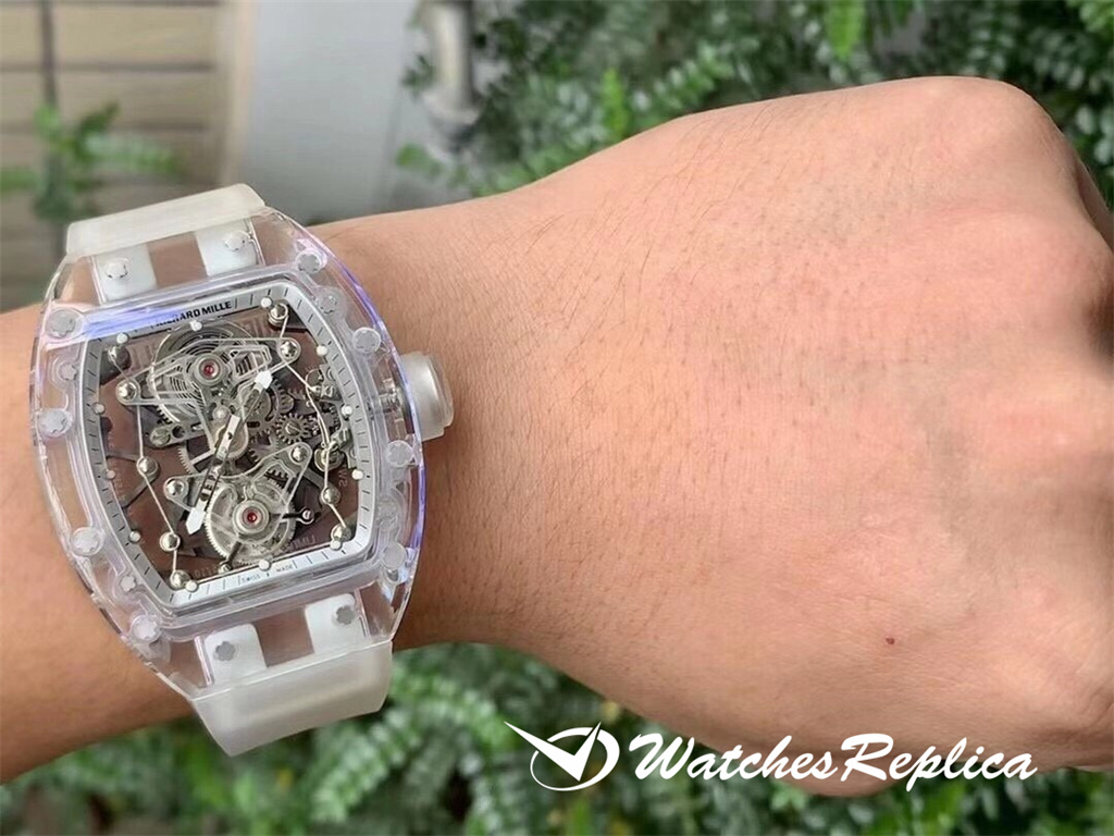 Hei e g nstige Richard Mille RM056 02 Sapphire Crystal Tourbillon