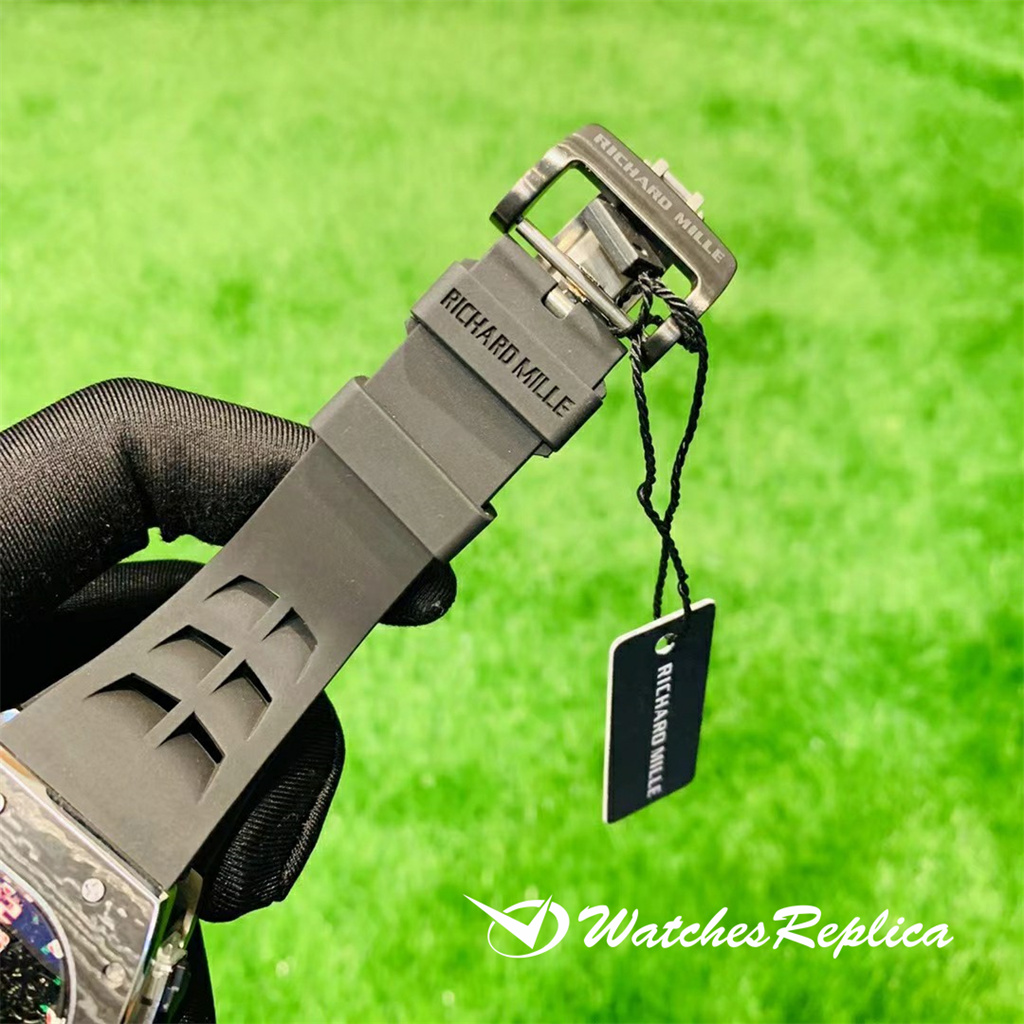 Heiße perfekte Richard Mille "RM 62-01 Tourbillon Vibration Alarm ACJ" Replica Uhren "-7