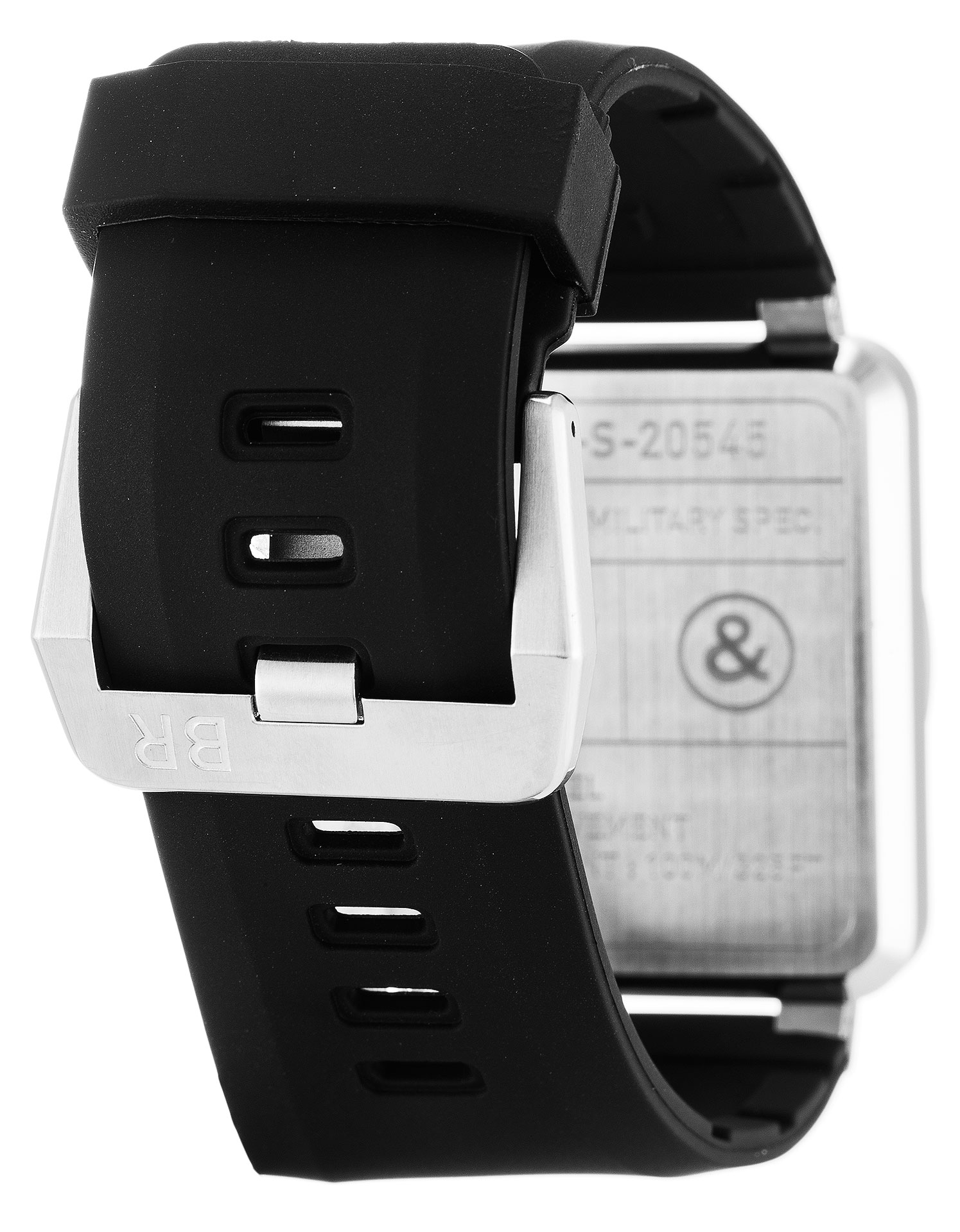 Replica Bell und Ross BR03-92 Schwarze Zifferblatt-Zahlenmarkierungen-2
