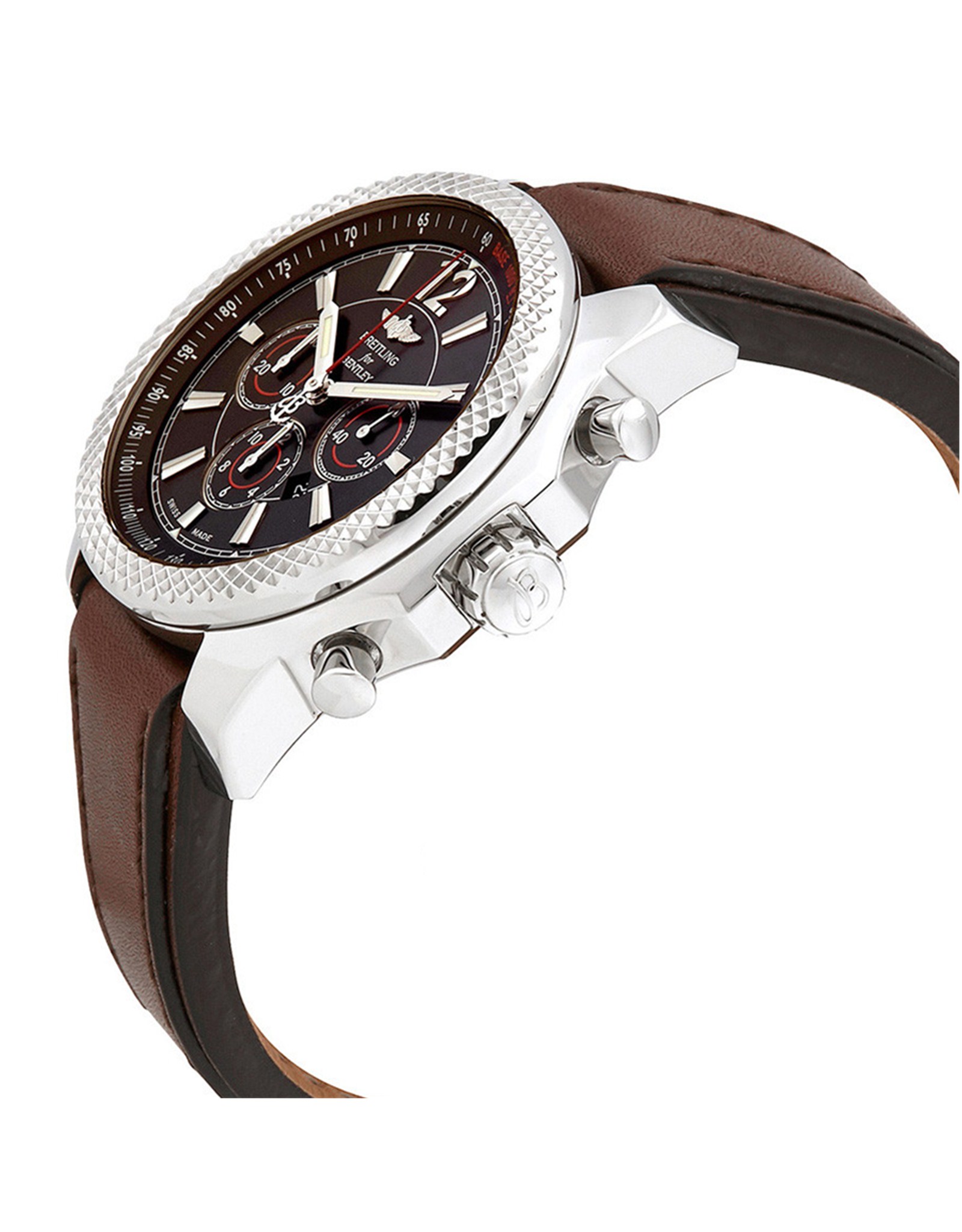 Replica Breitling Bentley Schwarzes Zifferblatt Herren Replica Uhren 42mm-1