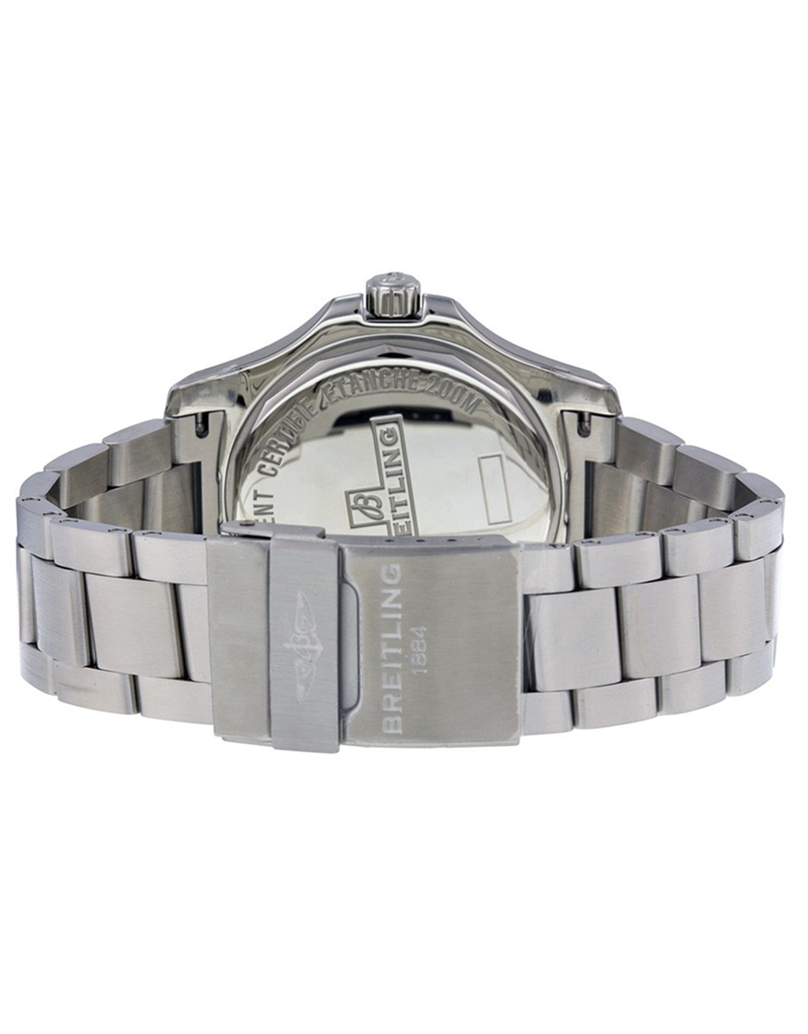 Replica Breitling Colt Blaues Zifferblatt Dial Dial aus Edelstahl Männer Replica Uhren A7438811 C907SS 44mm-2