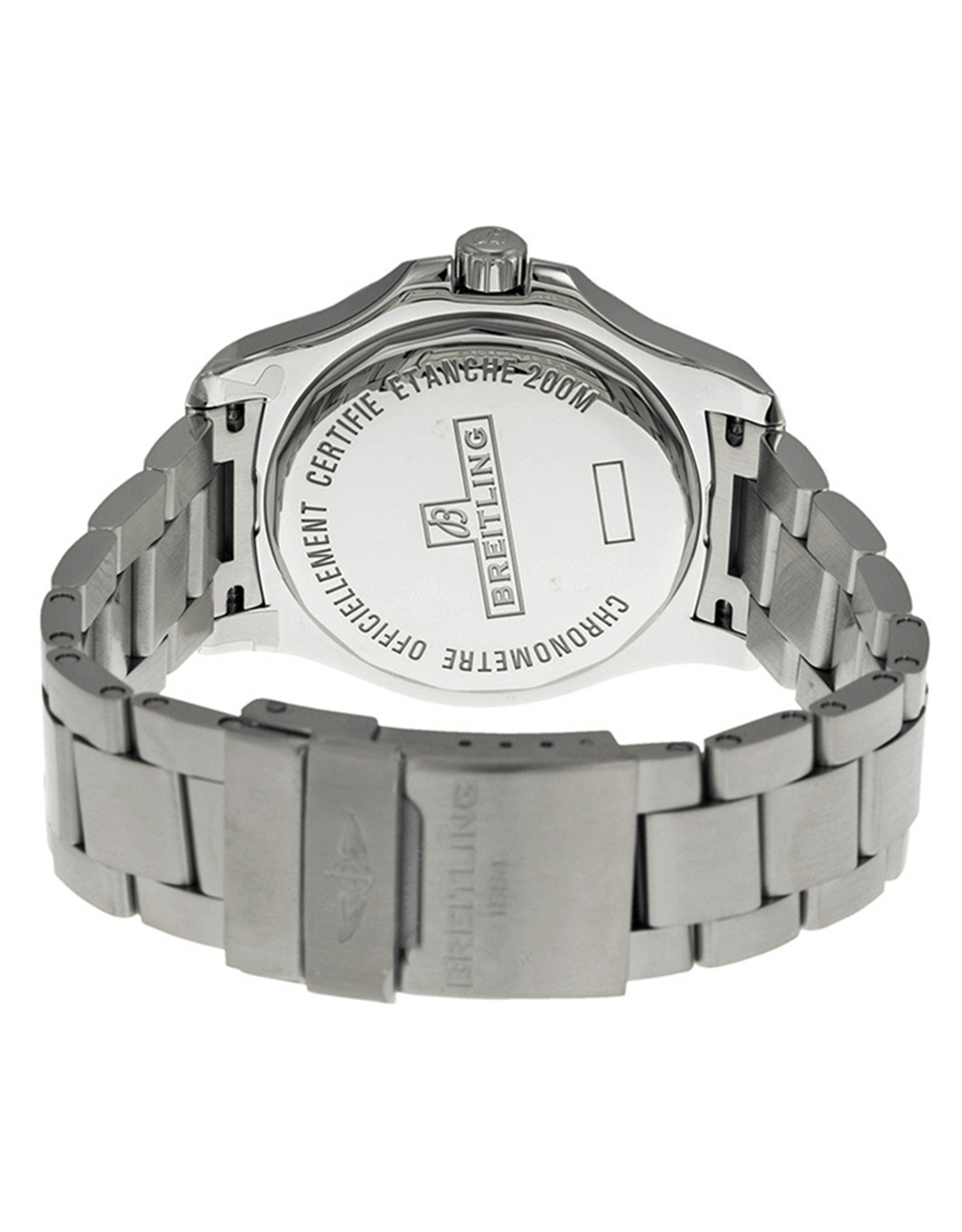 Replica Breitling Colt Silbernes Zifferblatt 24 Stunden Marker A1738811 G791SS 44mm-2