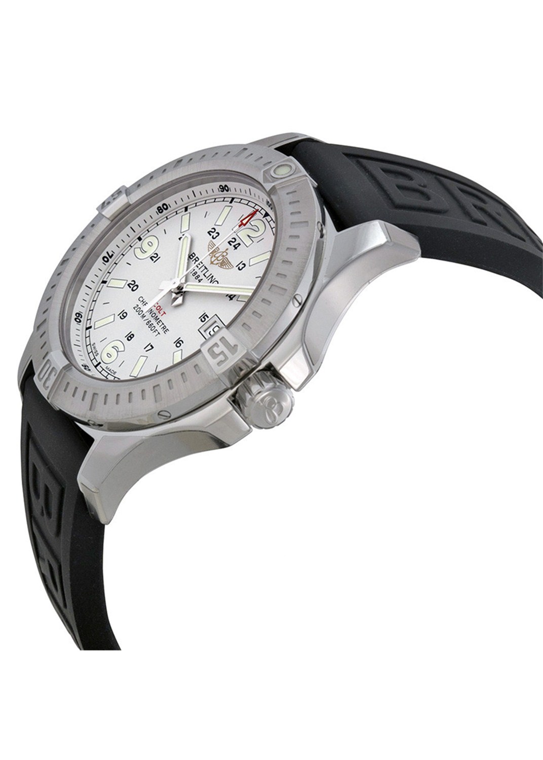 Replica Breitling Colt Silbernes Zifferblatt Herren A7438811 G792BKPT3 44mm-1