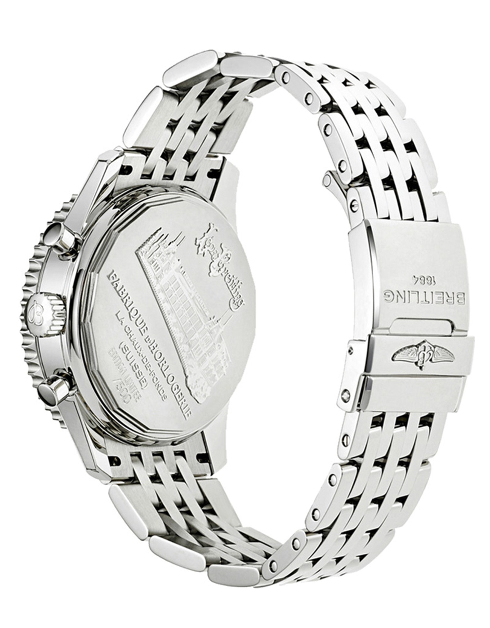 Replica Breitling Montbrillant Blaues Zifferblatt AB0130C5/C894-448A 40mm-2