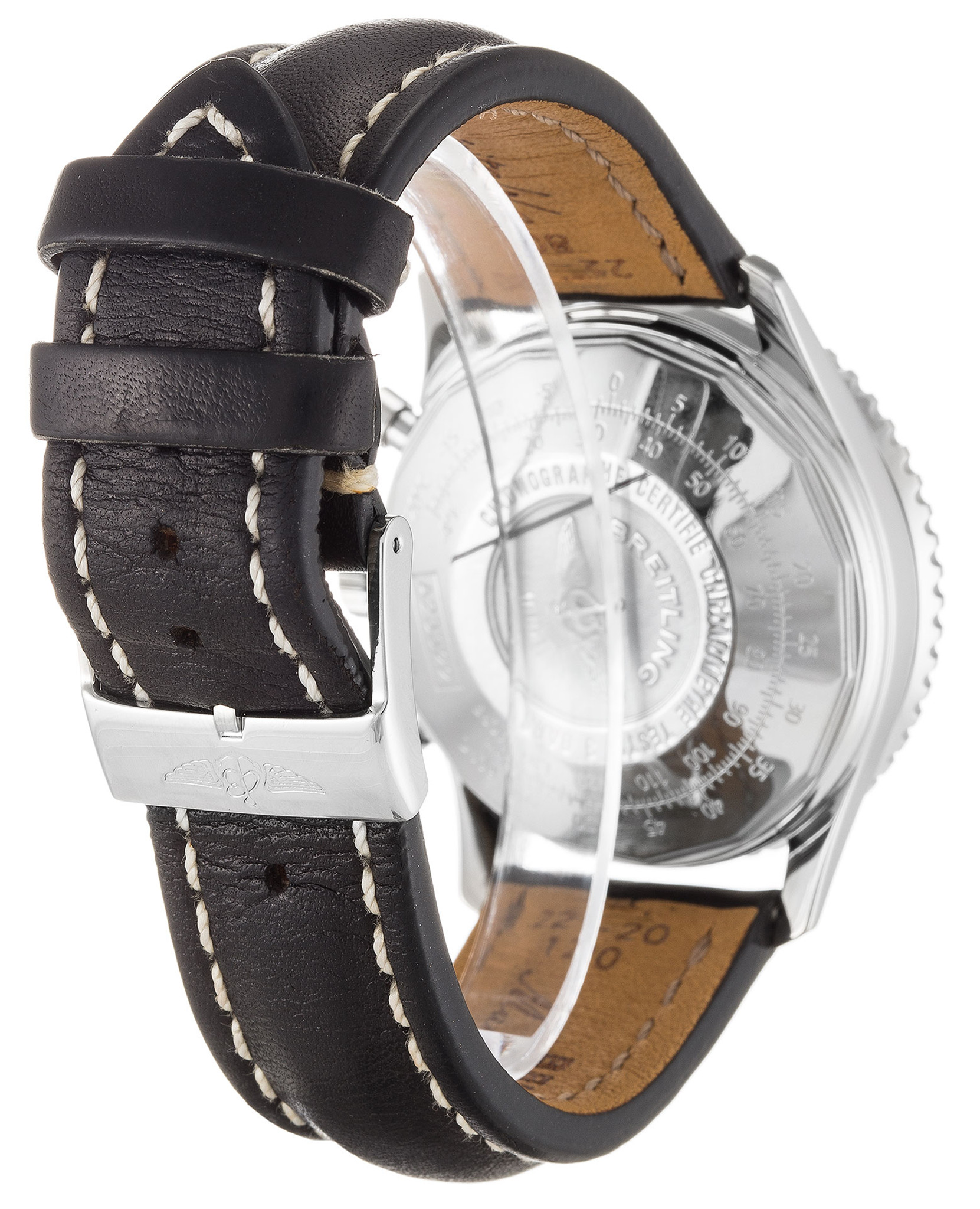 Replica Breitling Navitimer Schwarze Zifferblatt Zahlenmarkierungen A23322 41,8mm-2