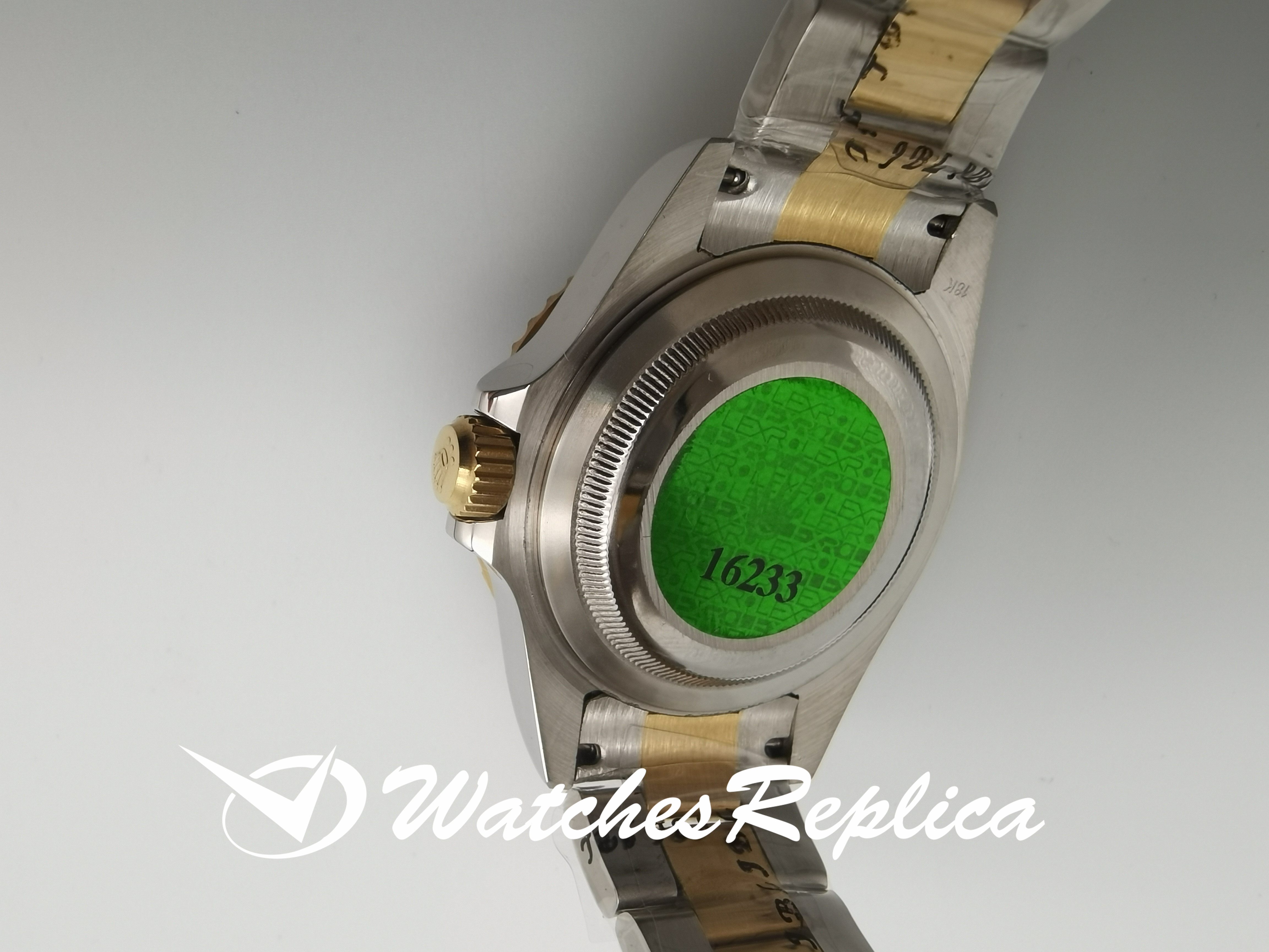Rolex Submariner Datum 116613 40mm Zifferblatt Weiß mit Diamantstahl und Gelbgold für Männer Replica Uhren-5