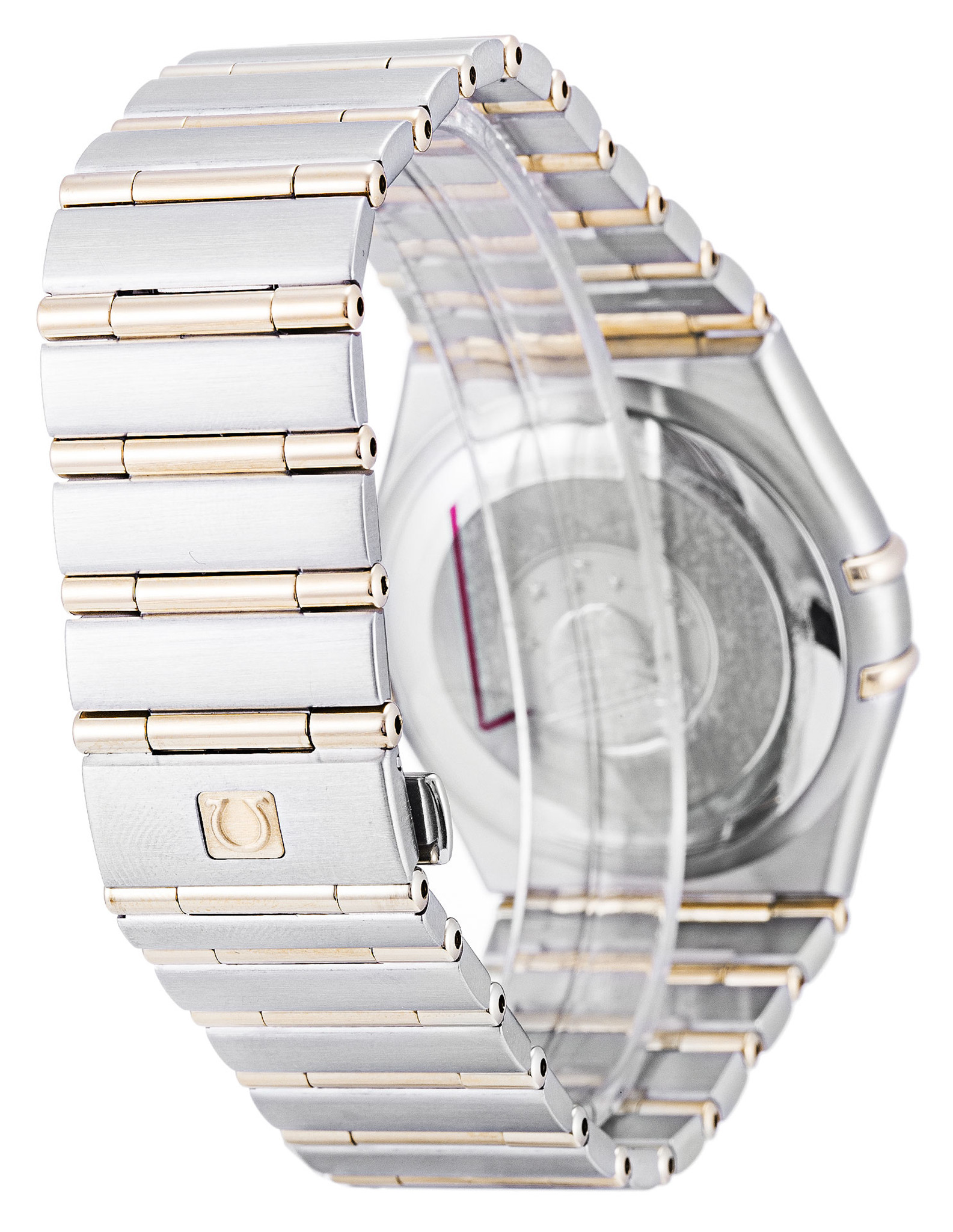 Replica Omega Constellation Gelbgold Hülle Stickmarkierungen 1252.30.00 33,5mm-2