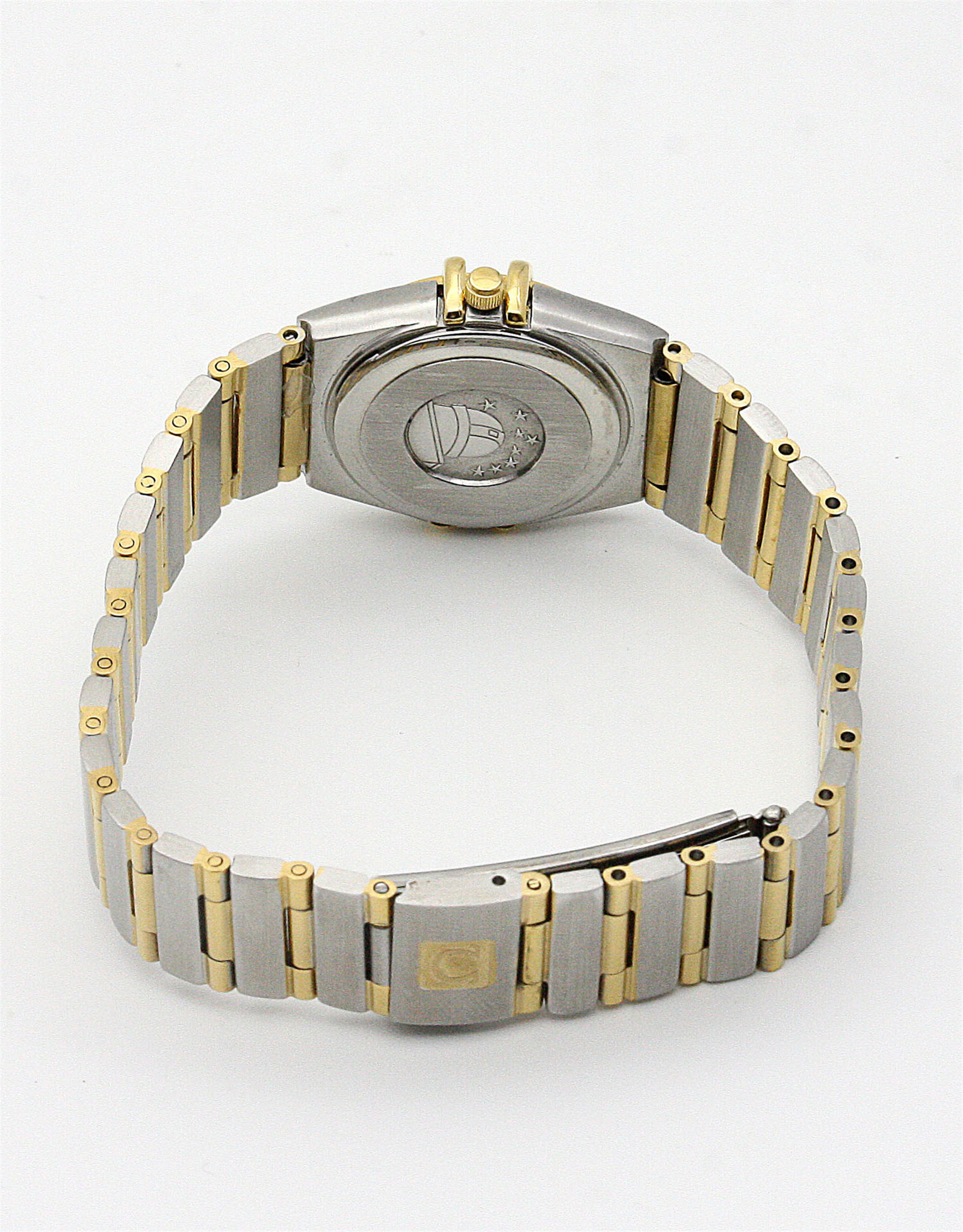 Replica Omega meine Wahl Mini Weißes Zifferblatt Diamond Markers Dame 1365.75.00 22,5mm-2