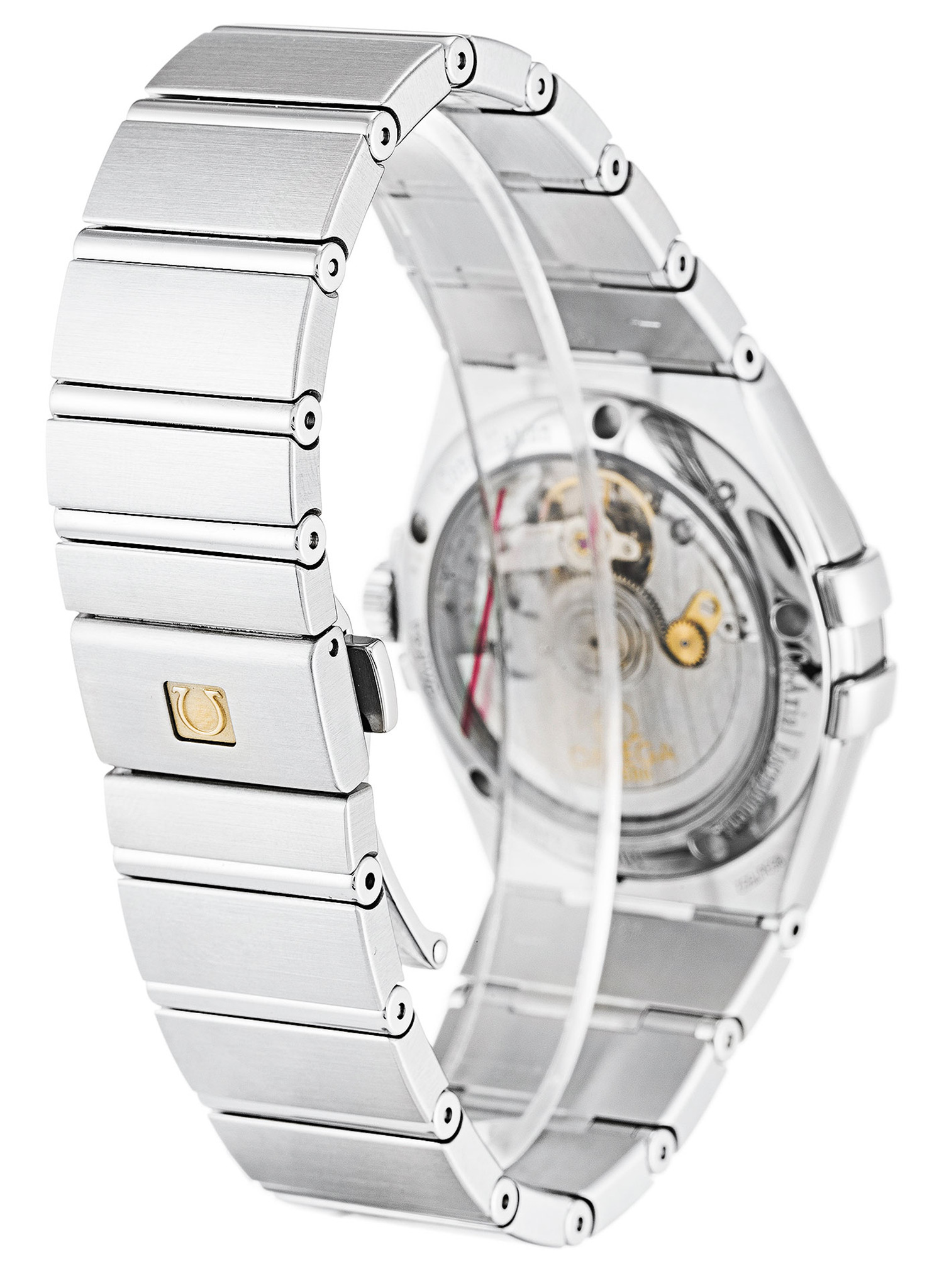 Replica Omega Constellation Schwarzes Zifferblatt Stick Marker 123.10.35.20.01.001 35mm-2