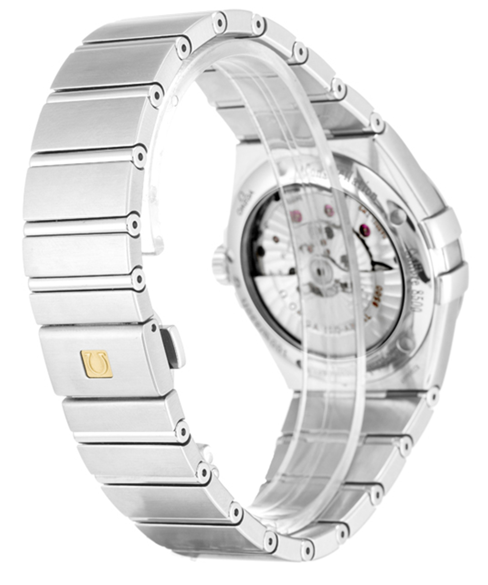 Replica Omega Constellation Weißes Zifferblatt Weißes Case 123.10.38.21.02.001 38mm-2