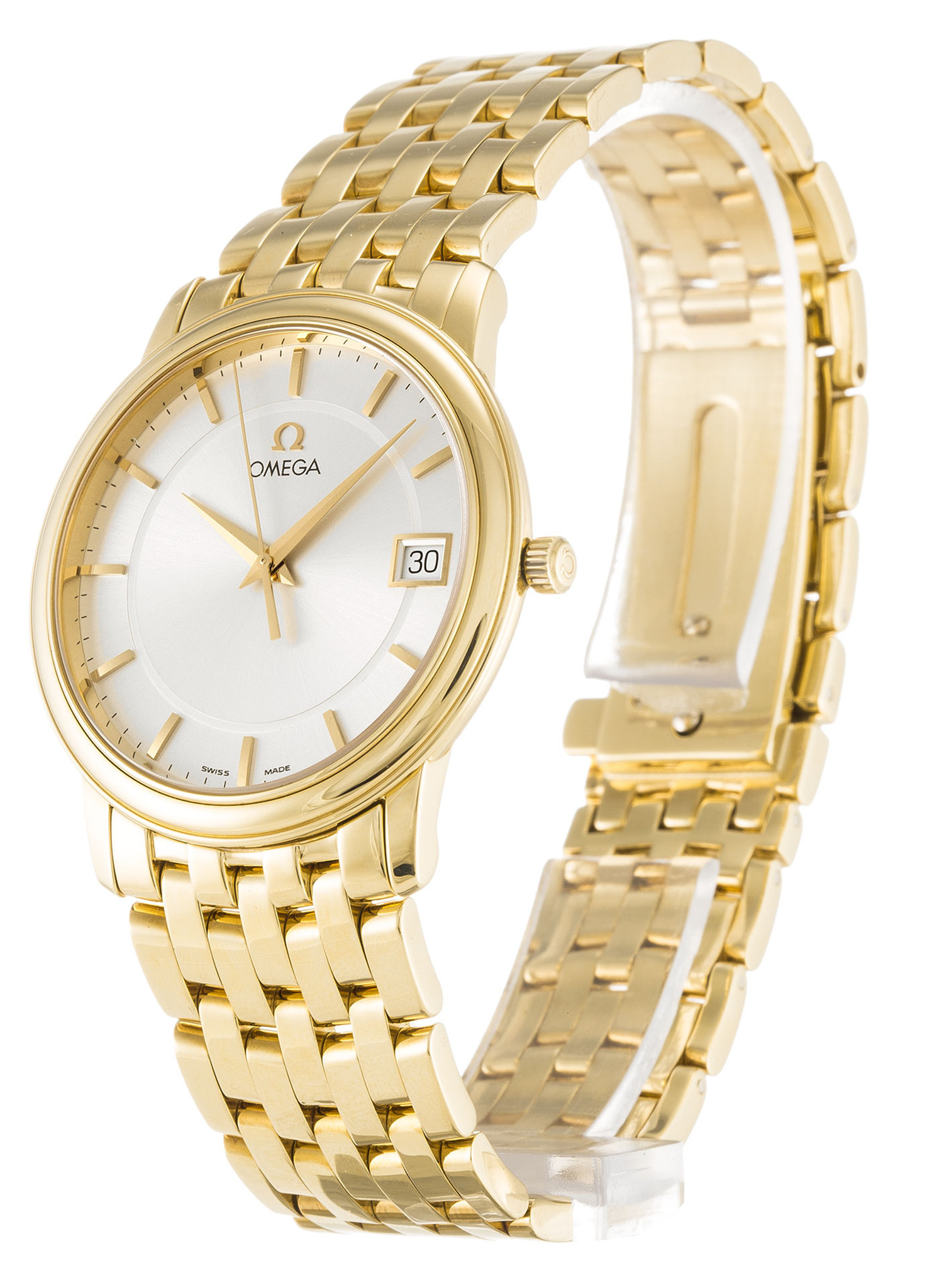 Replica Omega de ville Prestige Gelbgold Hülle Stick Marker 4110.31.00 34,4mm-1
