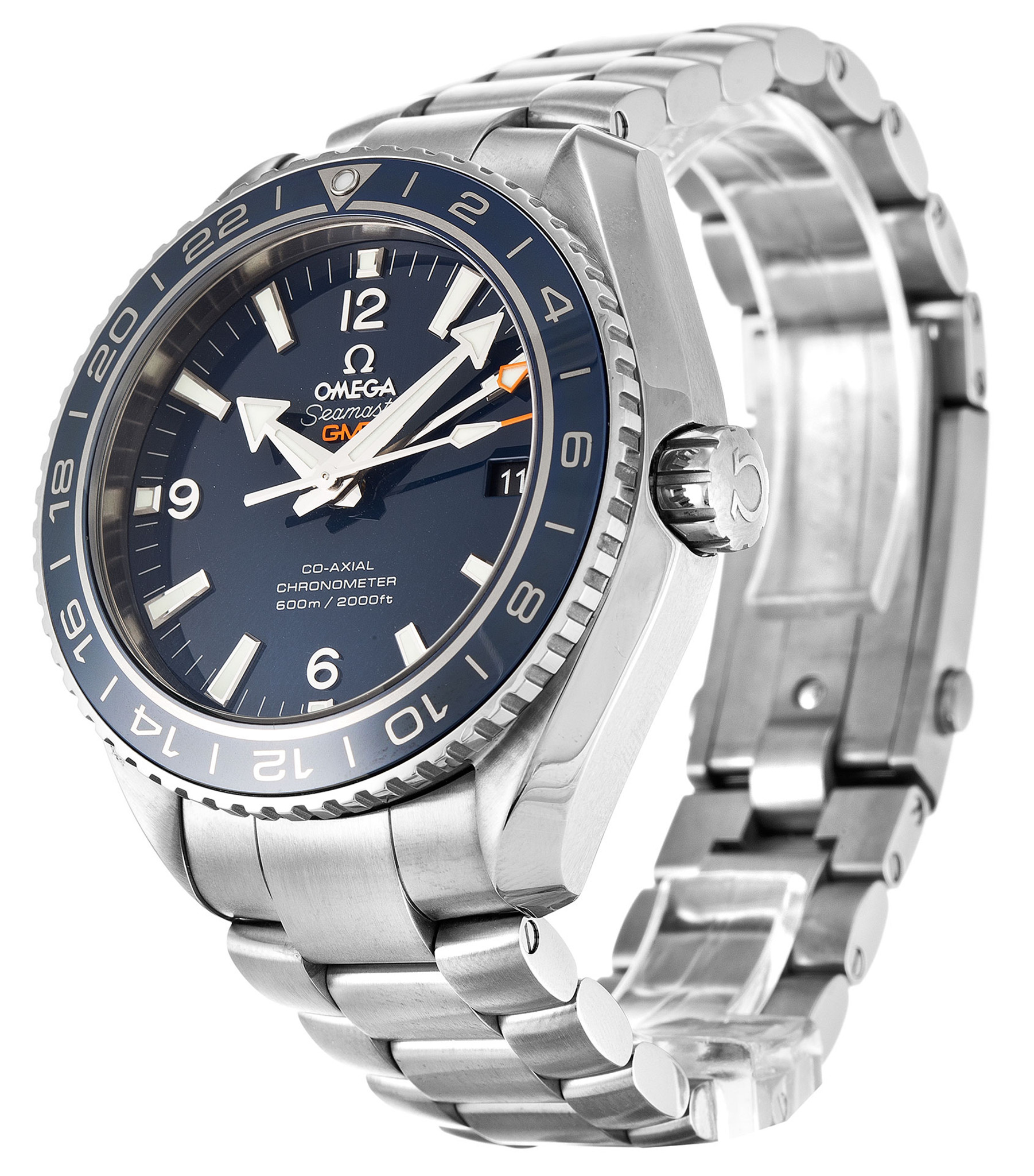 Replica Omega Planet Ocean 232.90.44.22.03.001 Blaue Dial Stab Stabmarkierungen 43,5mm-1