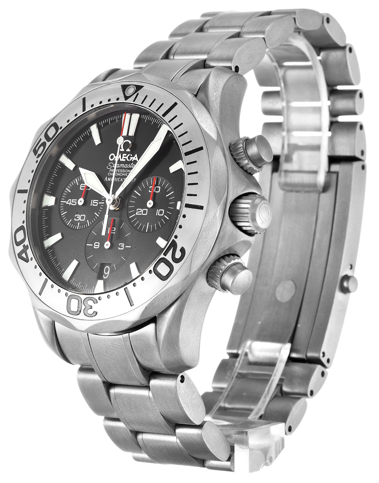 Replica Omega Seamaster 300 m schwarze Dial Stick Marker 2293.50.00 41,5mm-1