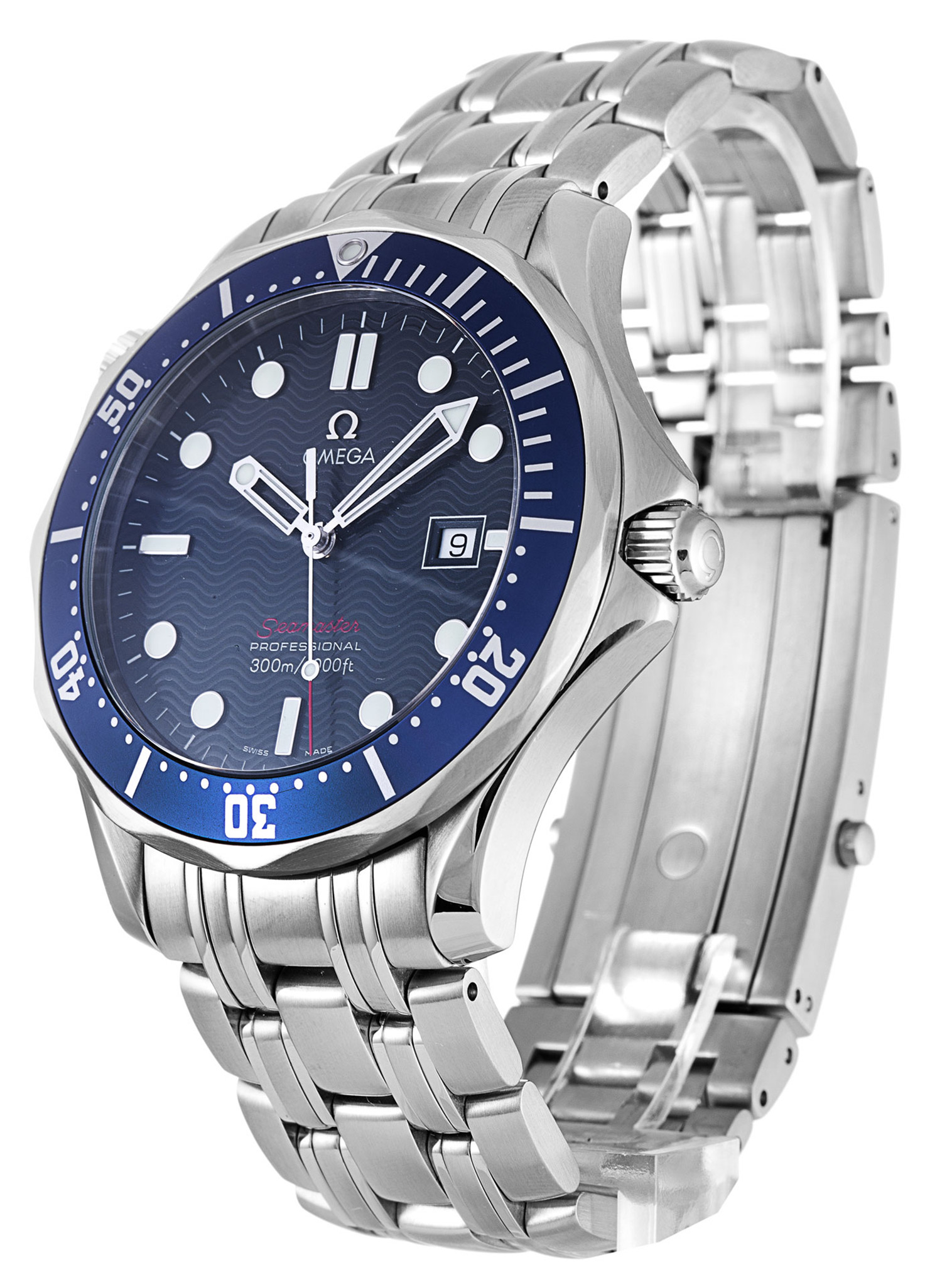 Replica Omega Seamaster 300 m schwarze Dial Stick Marker 2221.80.00 41mm-1