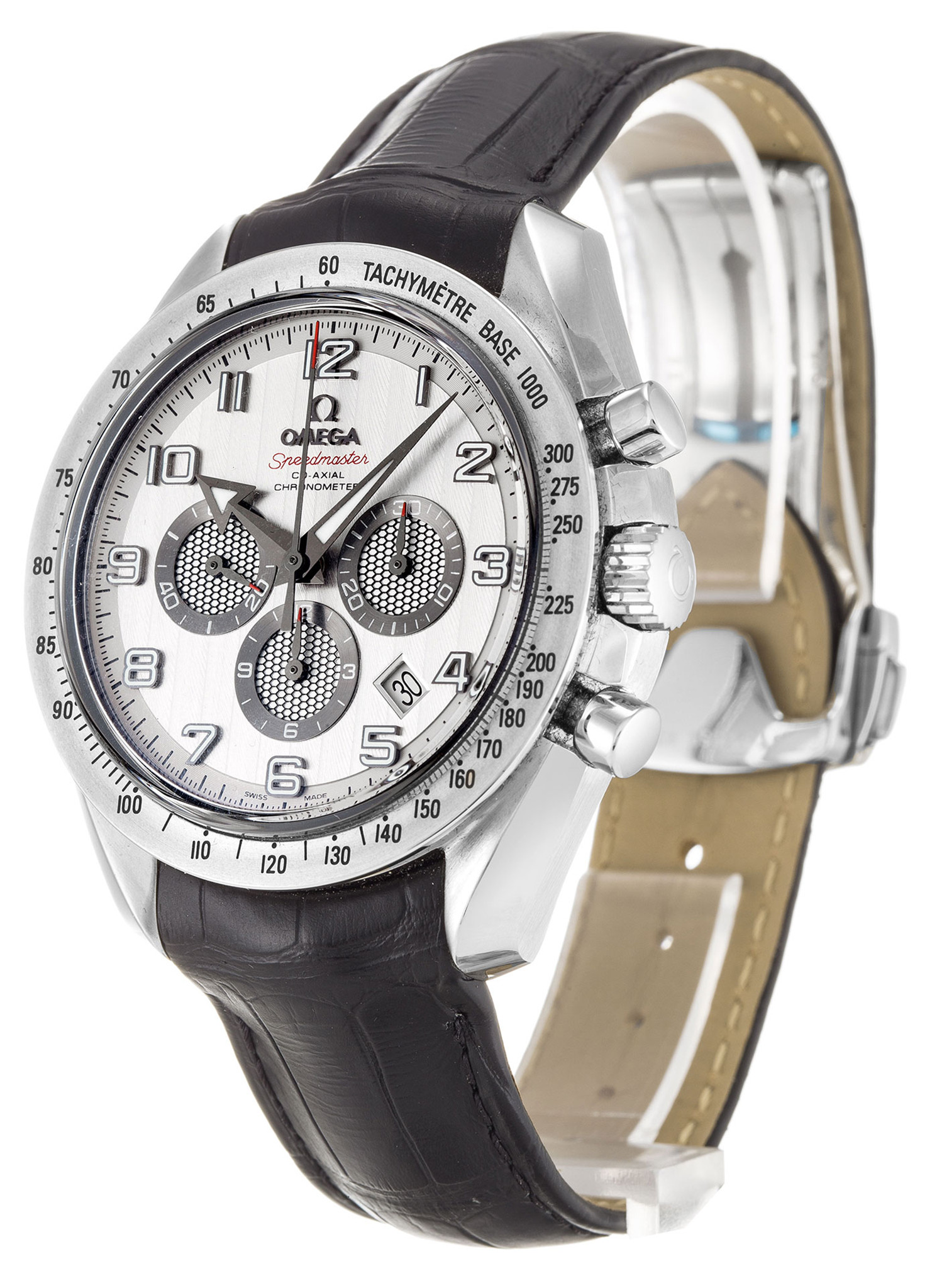 Replica Omega Speedmaster Breitpfeil Weißes Zifferblatt Number Marker 321.13.44.50.02.001 44mm-1