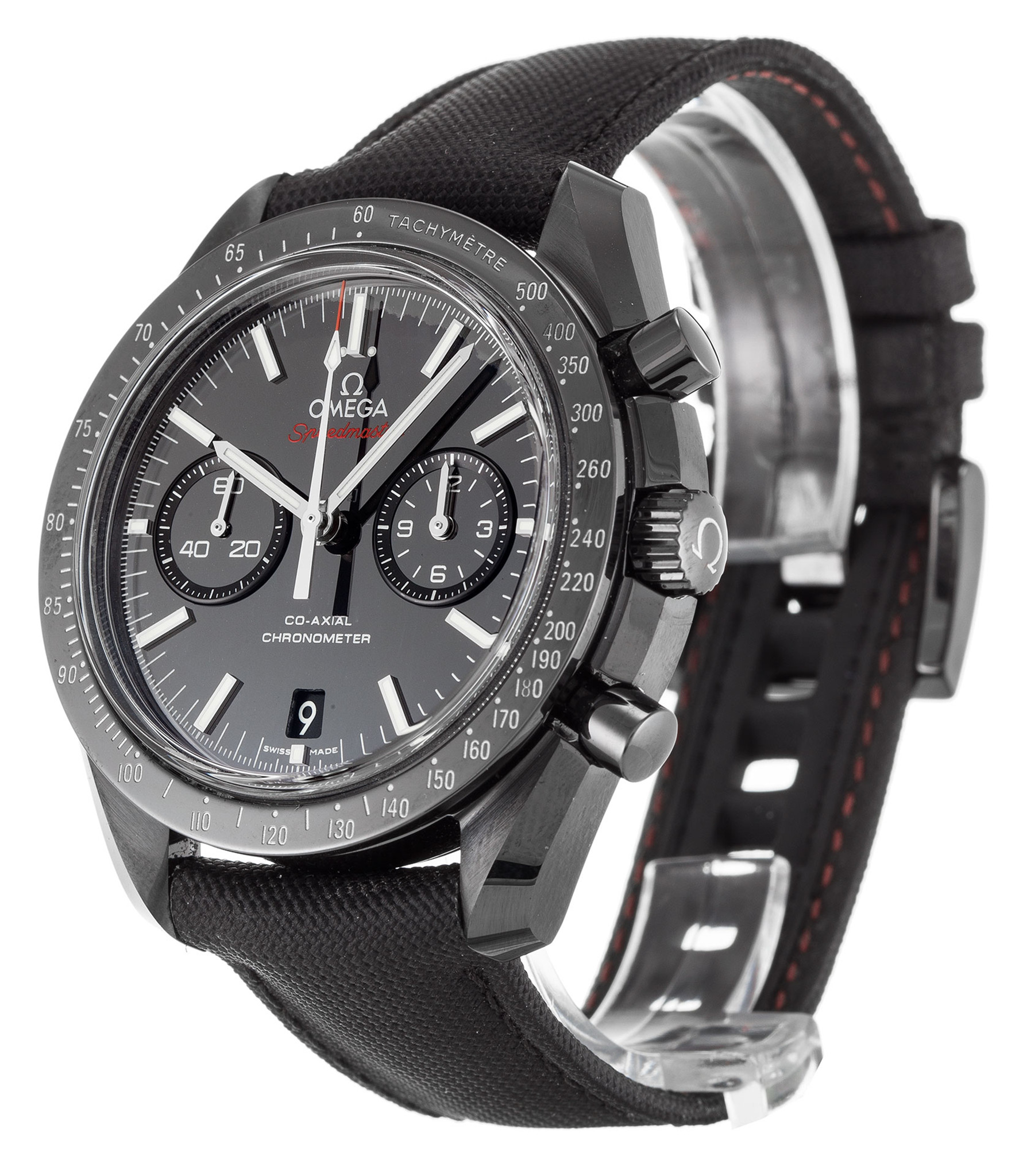 Replica Omega Speedmaster Dunkle Seite des Mondes Schwarzes Zifferblattstab Marker 311.92.44.51.01. 44mm-1