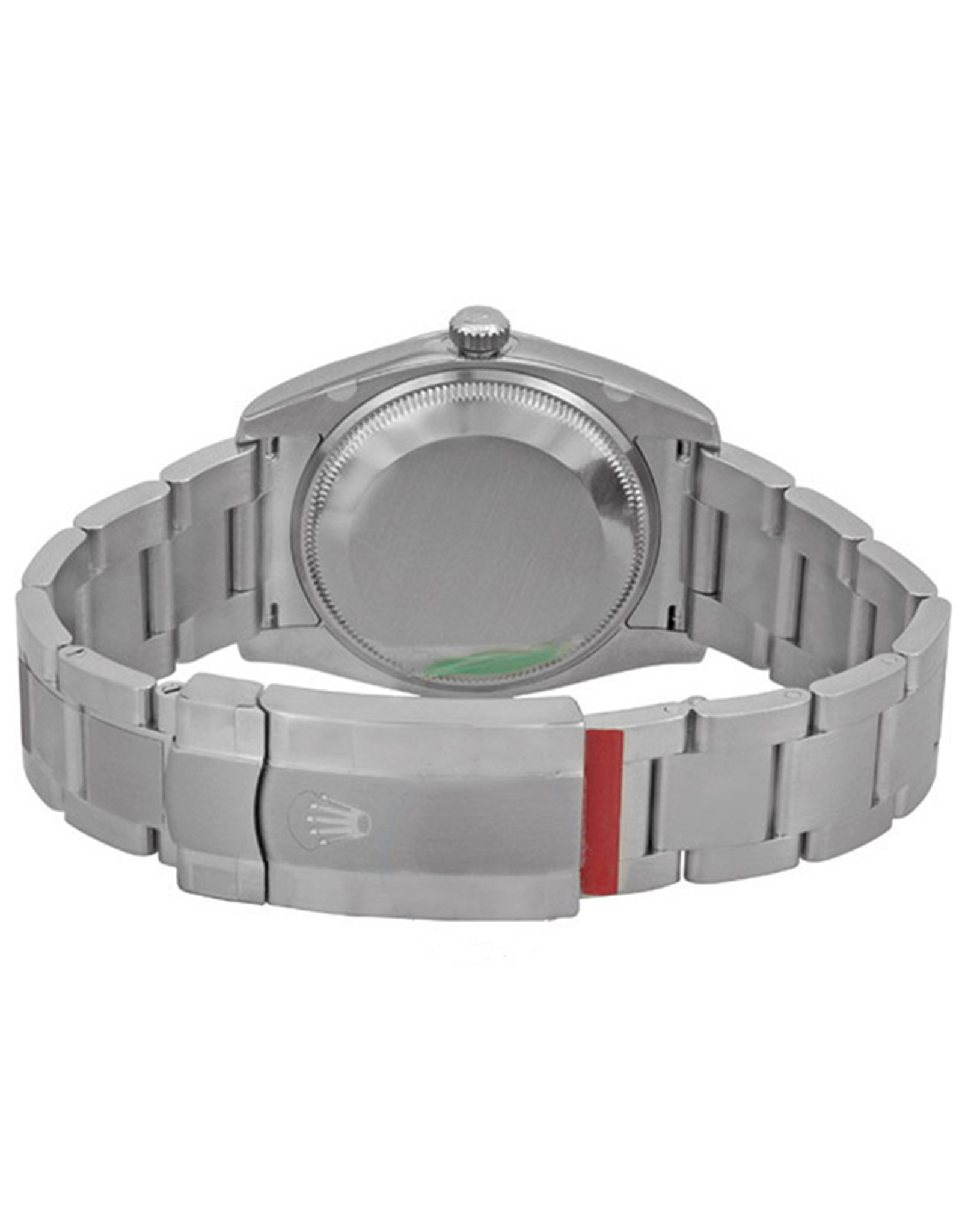 Replica Rolex Luftkönig Weißes Zifferblatt Edelstahlarmband Automatische Herren Replica Uhren 36mm-2