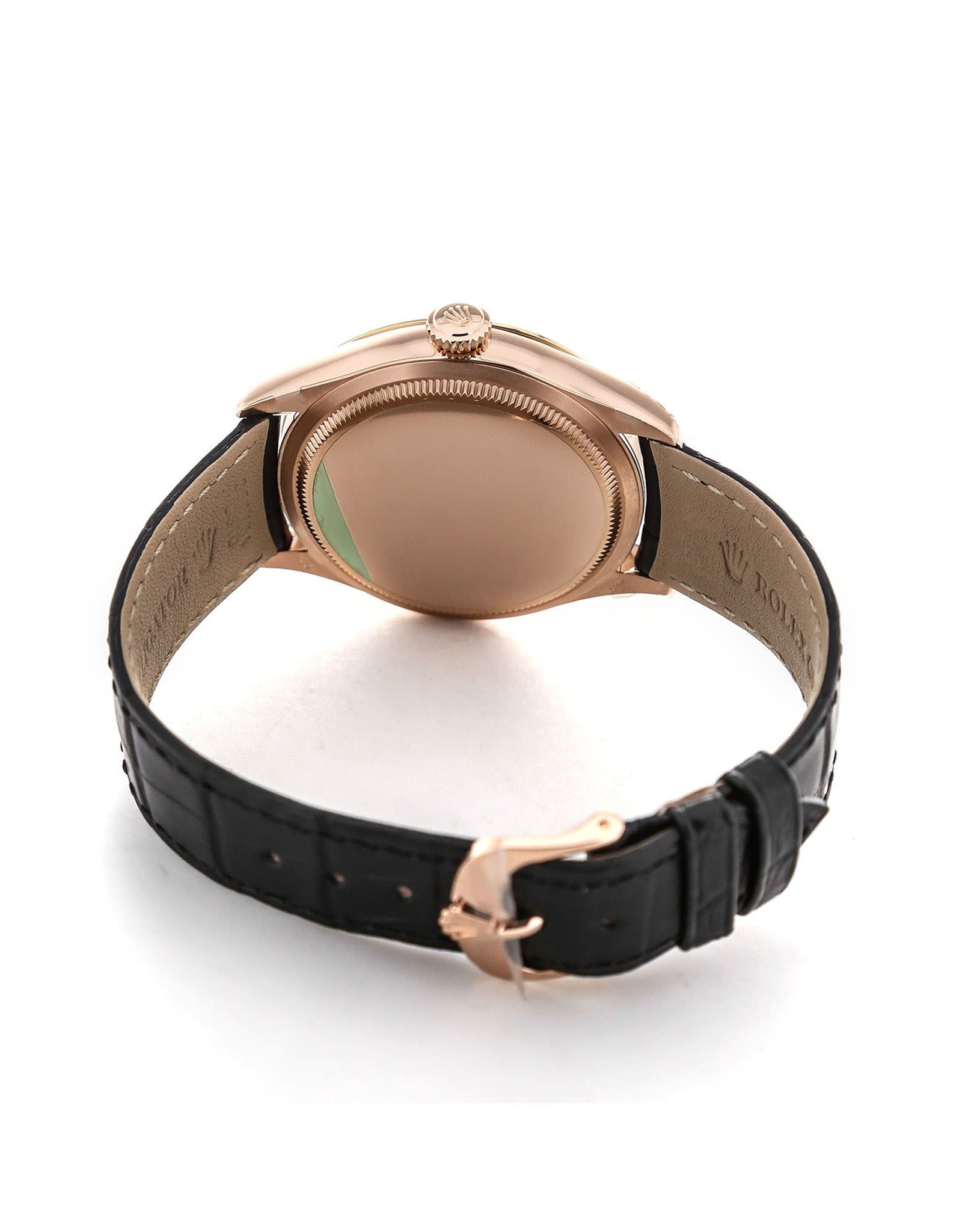 Replica Rolex Cellini Zeit immer Gold Männer Replica Uhren 505RBR 39mm-2