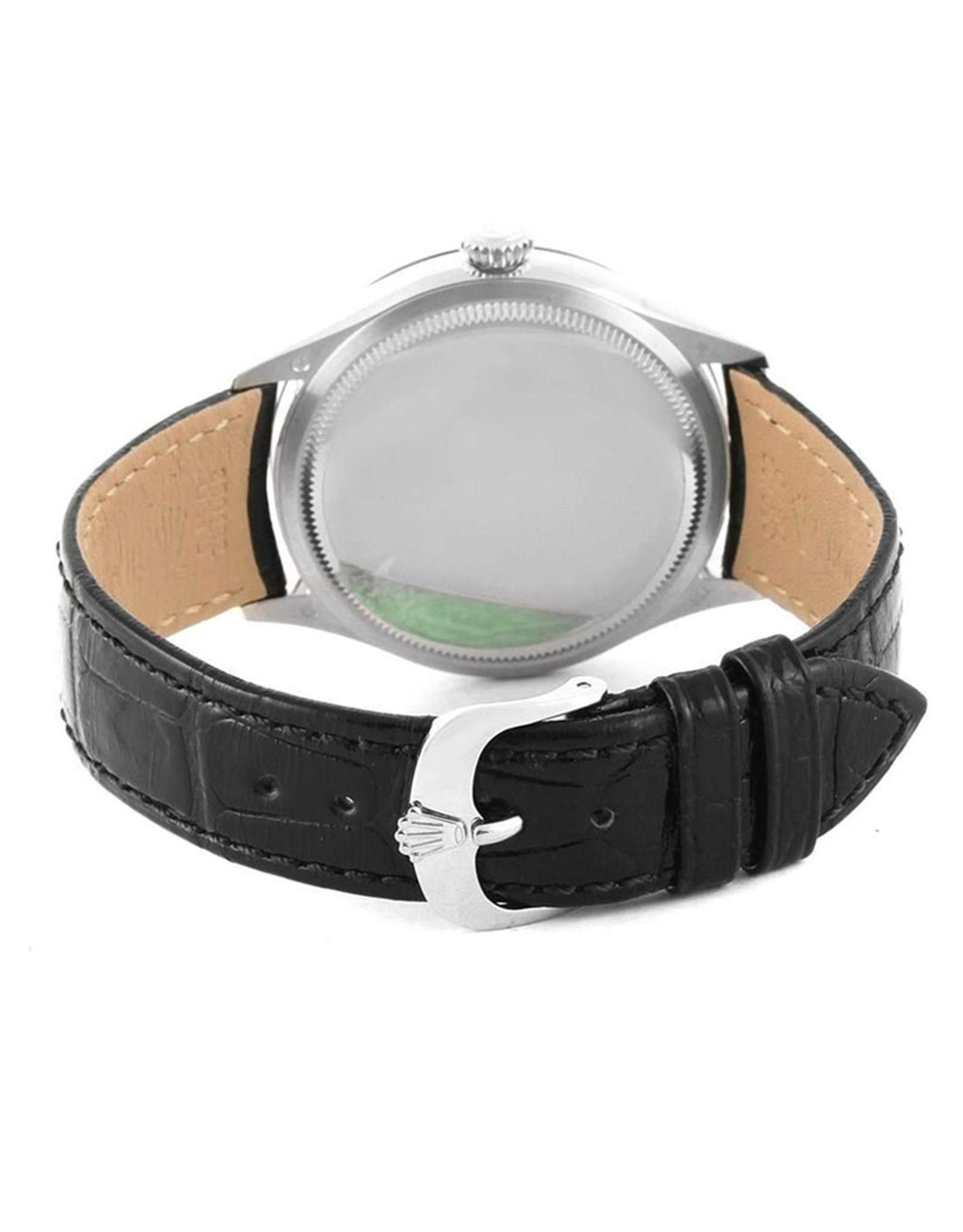 Replica Rolex Cellini Schwarze Dial Stick Marker Replica Uhren 50509 39mm-2