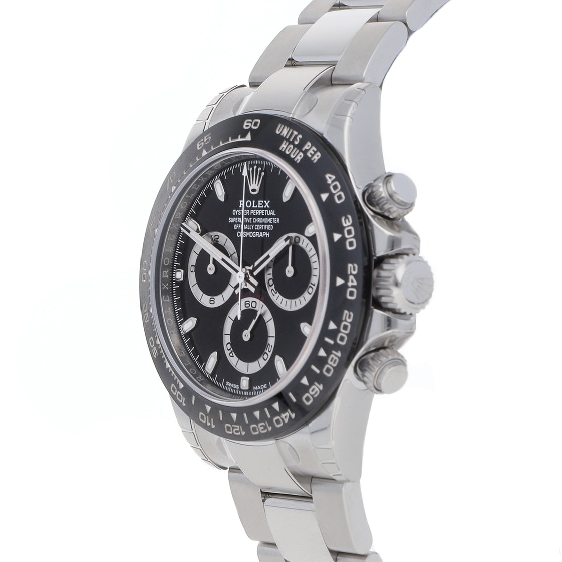 Replica Rolex Daytona Schwarzes Zifferblatt 116500LN 40mm-1