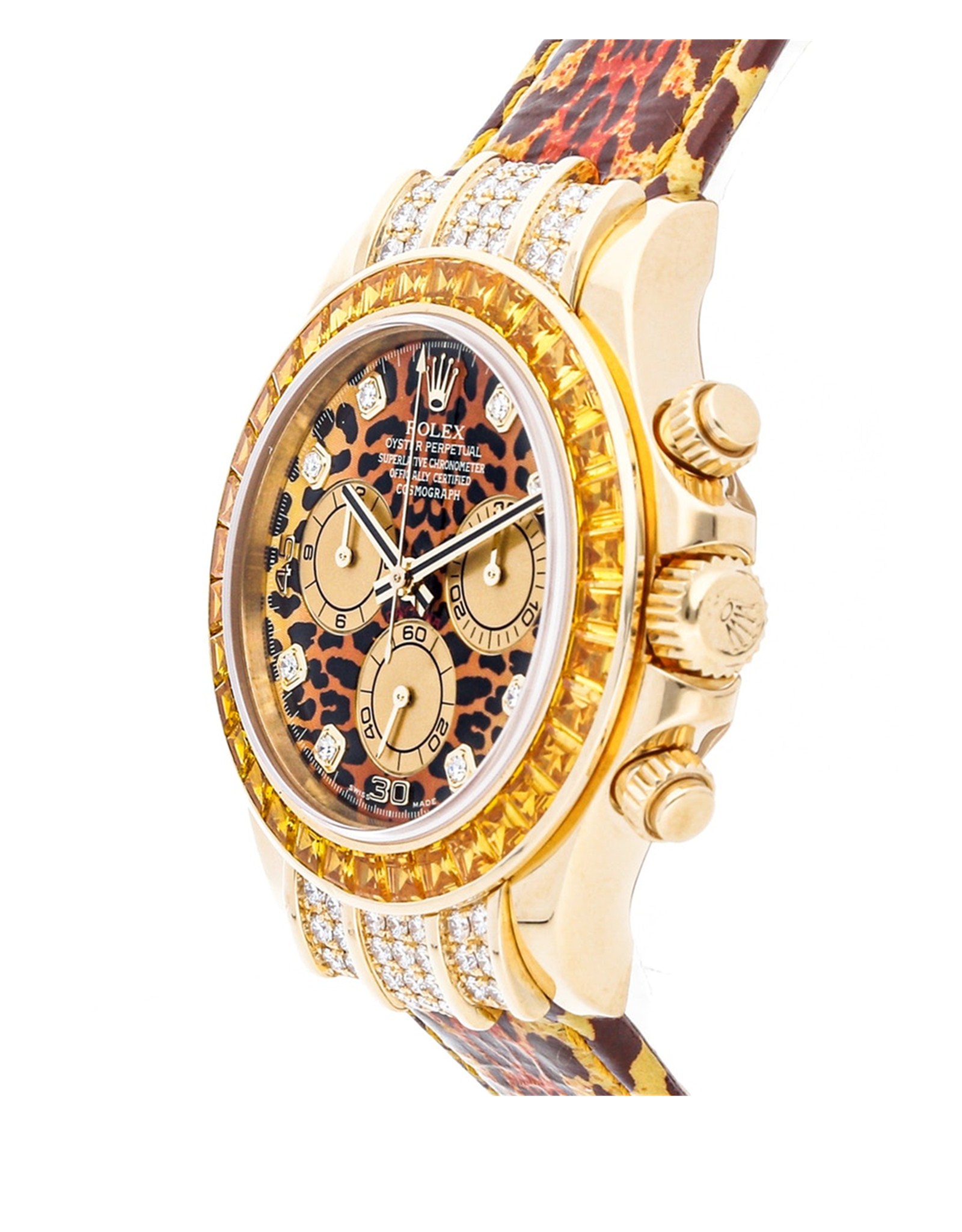 Replica Rolex Daytona Replica Uhren Sapphire Lünette und Diamant Lugs 116598 40mm-1
