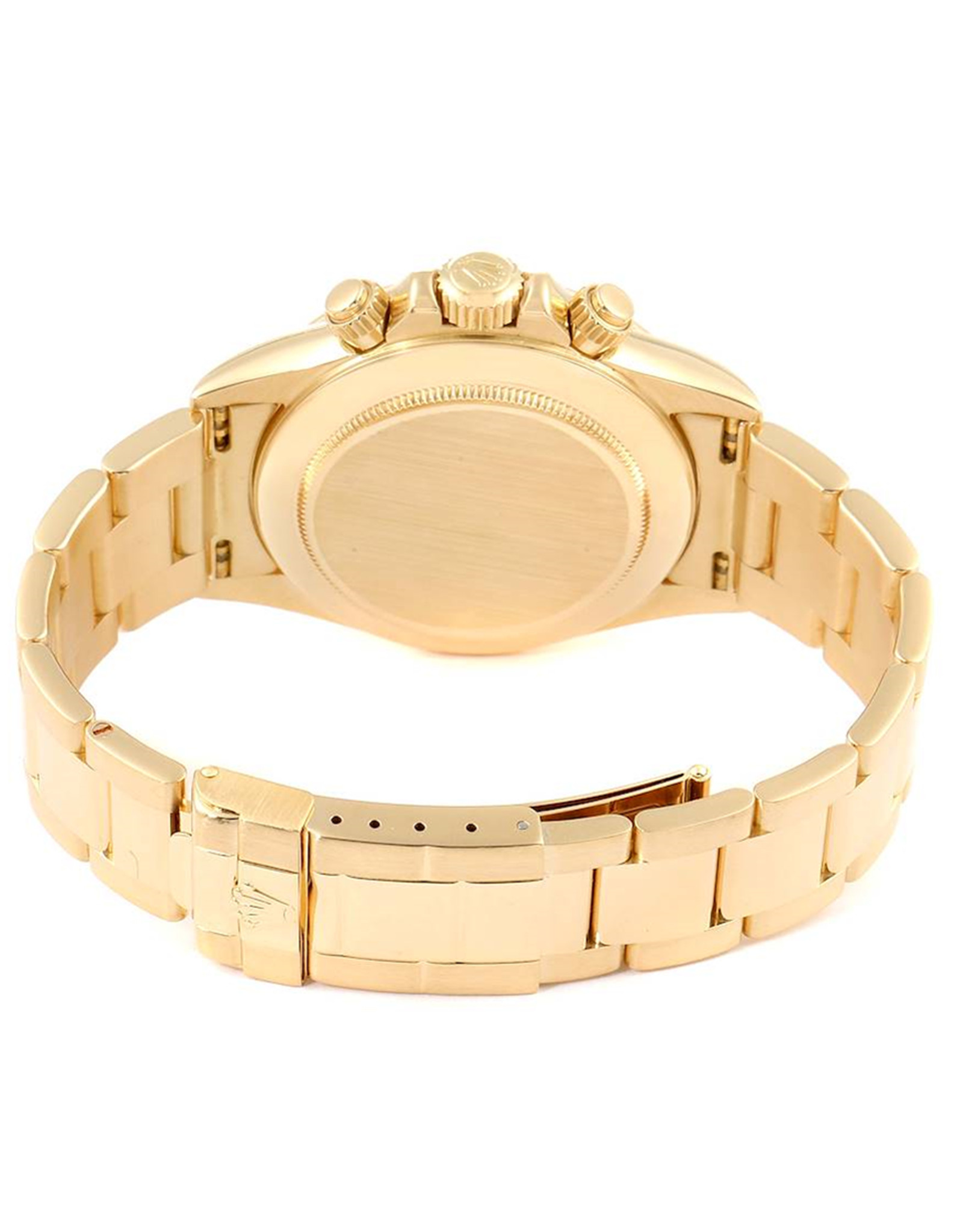 Rolex Daytona Replica Gelbgold Diamant Zifferblende Chronograph Herren Replica Uhren 16568 40mm-2