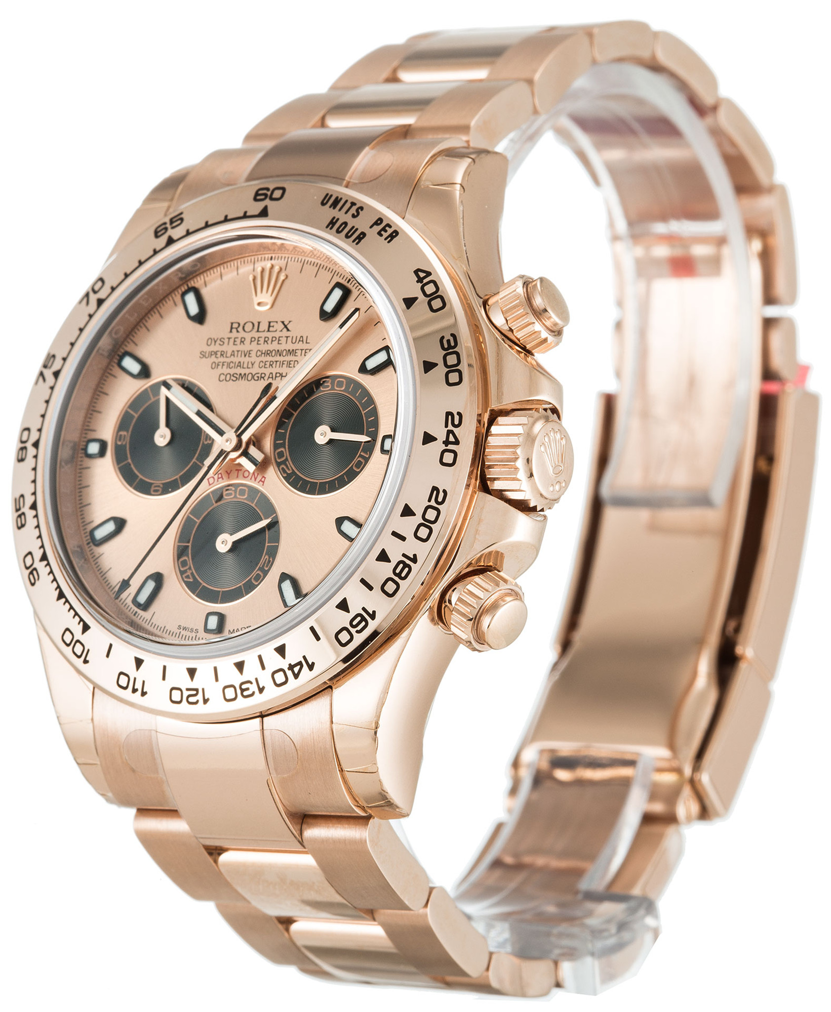 Replica Rolex Daytona Stick Marker Edelstahlgurt 116505 40mm-1
