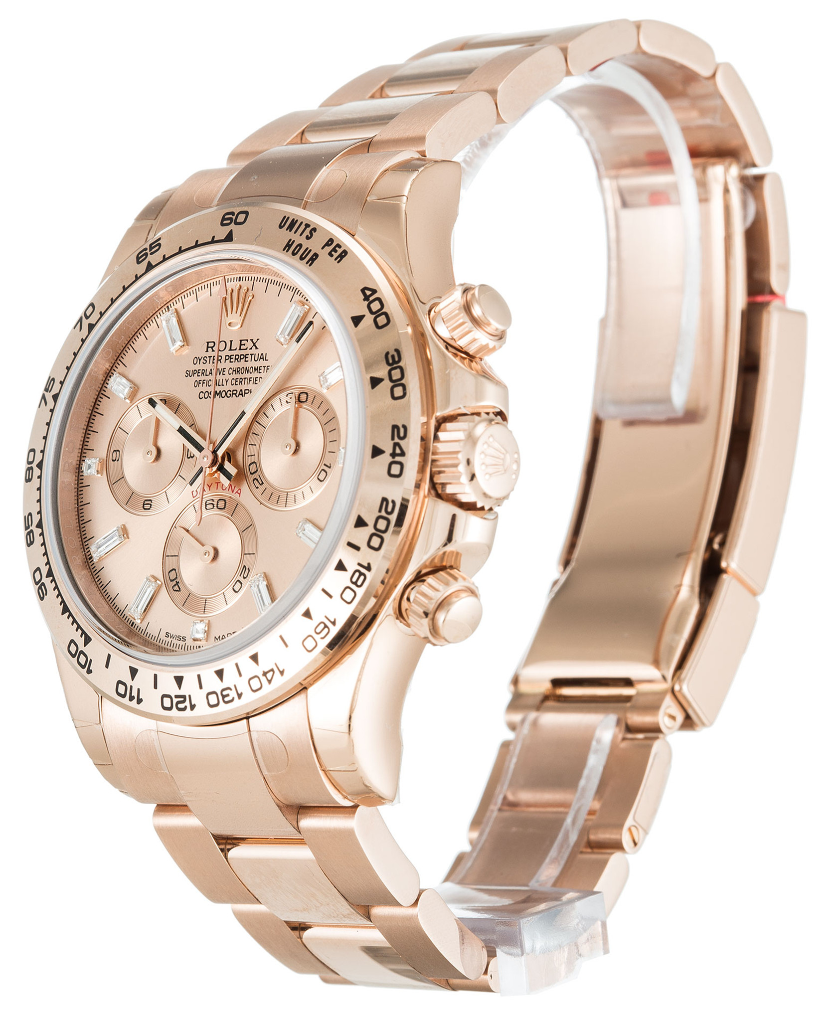 Replica Rolex Daytona Stick Marker Edelstahlgurt 116505 40mm-1