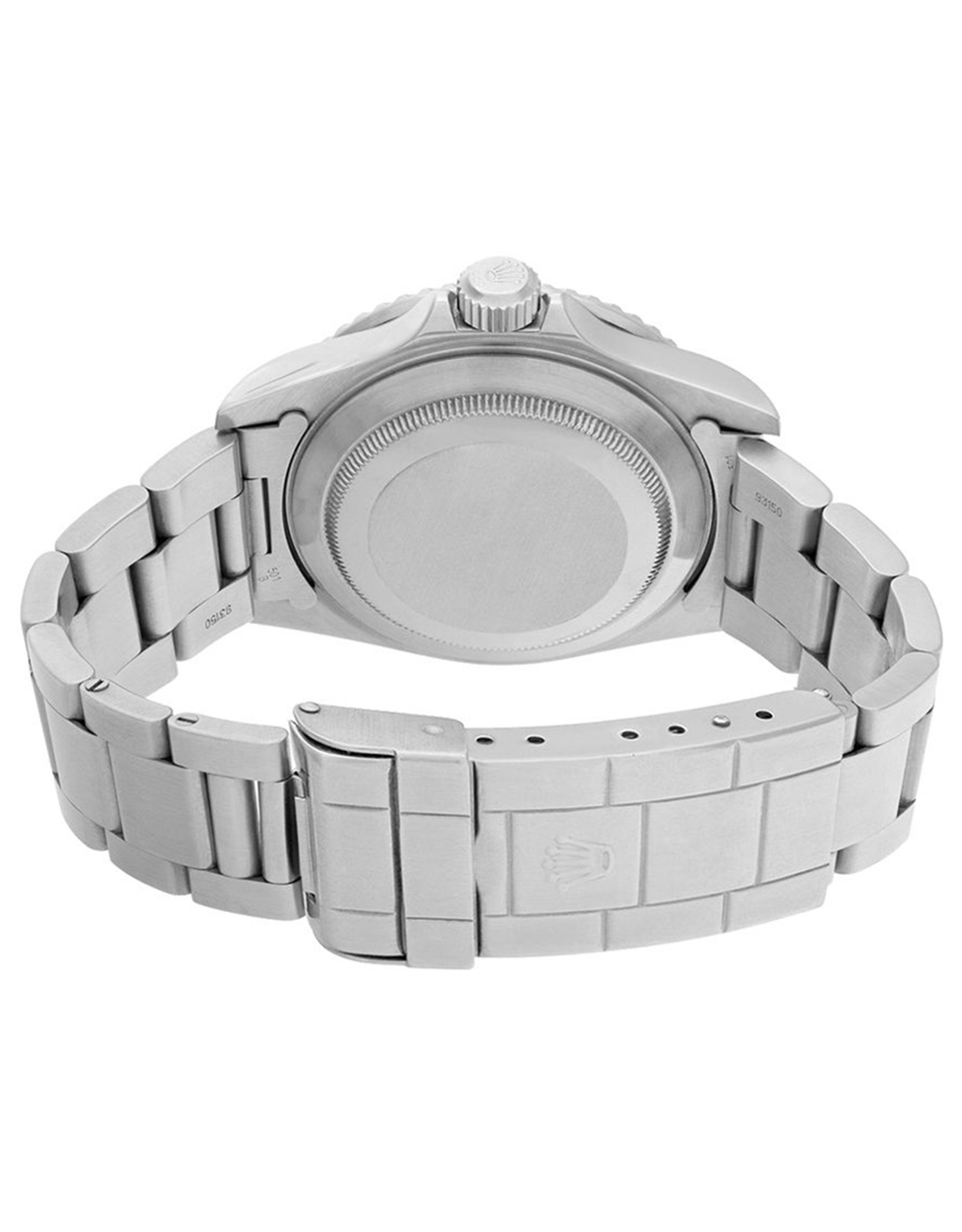 Replica Rolex Submariner Schwarzes Zifferblatt Schwarzes Aluminium Lünette Einfügen Männerwache 16610 40mm-2