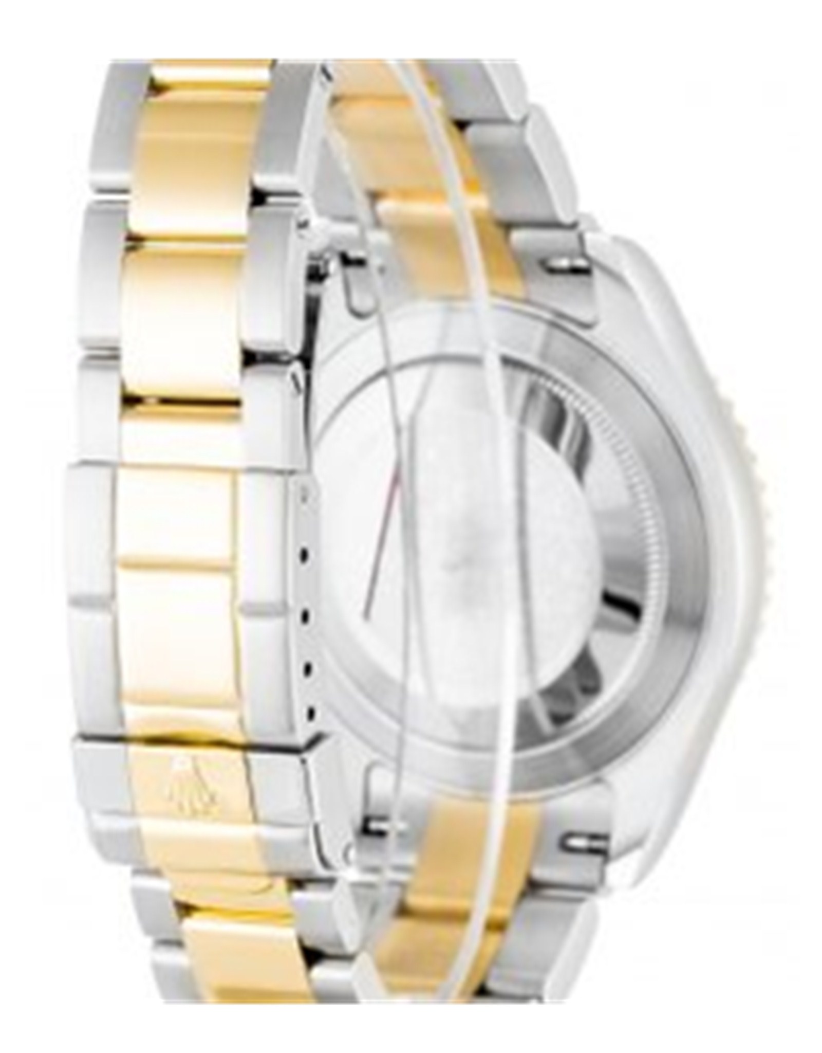 Replica Rolex Yacht Master graues Zifferblatt Gold Lünette 16623 40mm-2