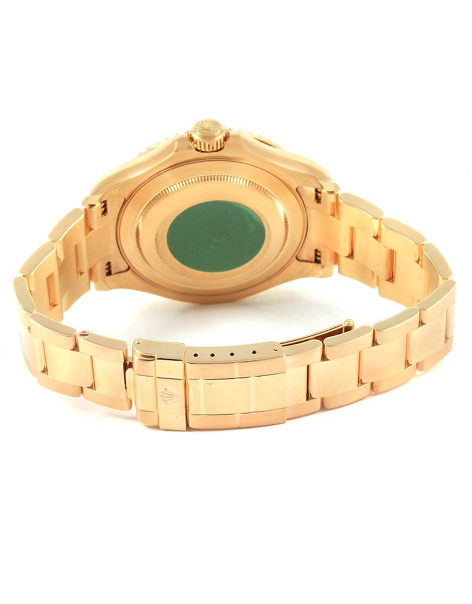 Replica Rolex Yacht Master Gelbgold Mop Diamant Sapphire Serti Replica Uhren 16628 40mm-2