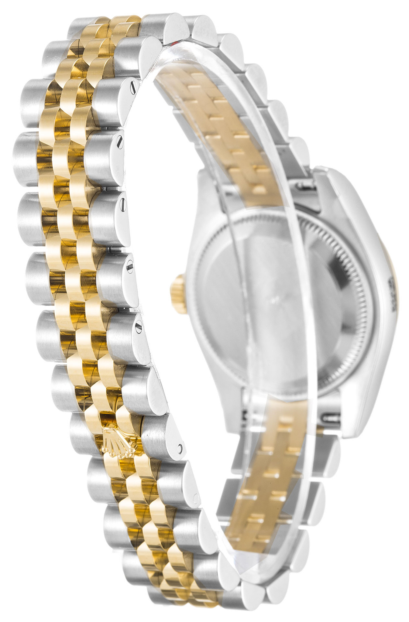 Replica Rolex Datejust Diamant Marker Edelstahlgurt Dame 179173 26mm-2