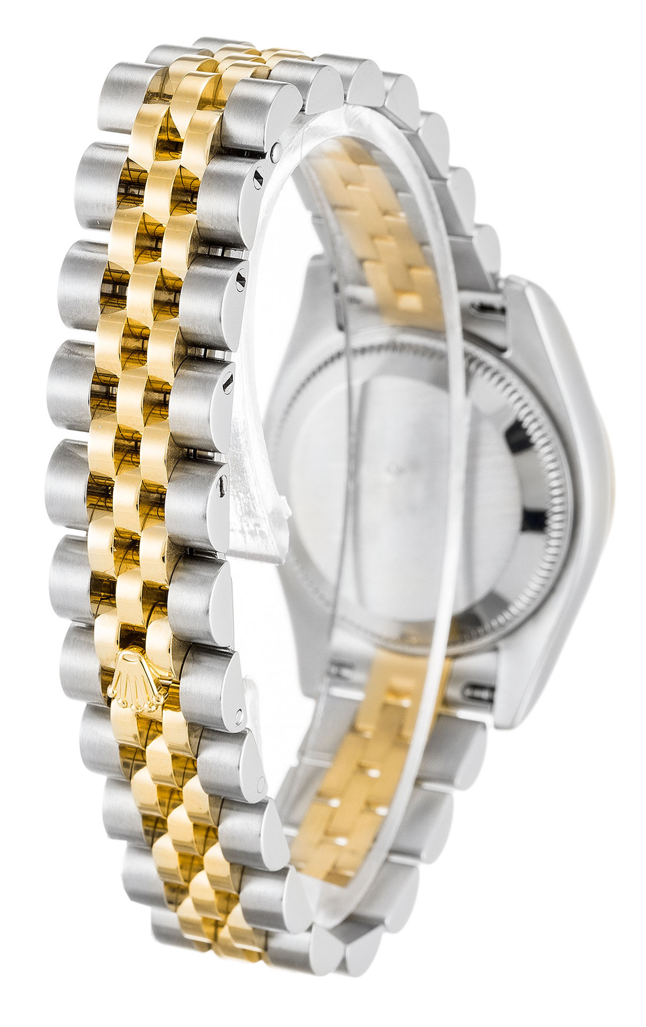 Replica Rolex Datejust Weißes Zifferblatt Diamant Markers Dame 179173 26mm-2