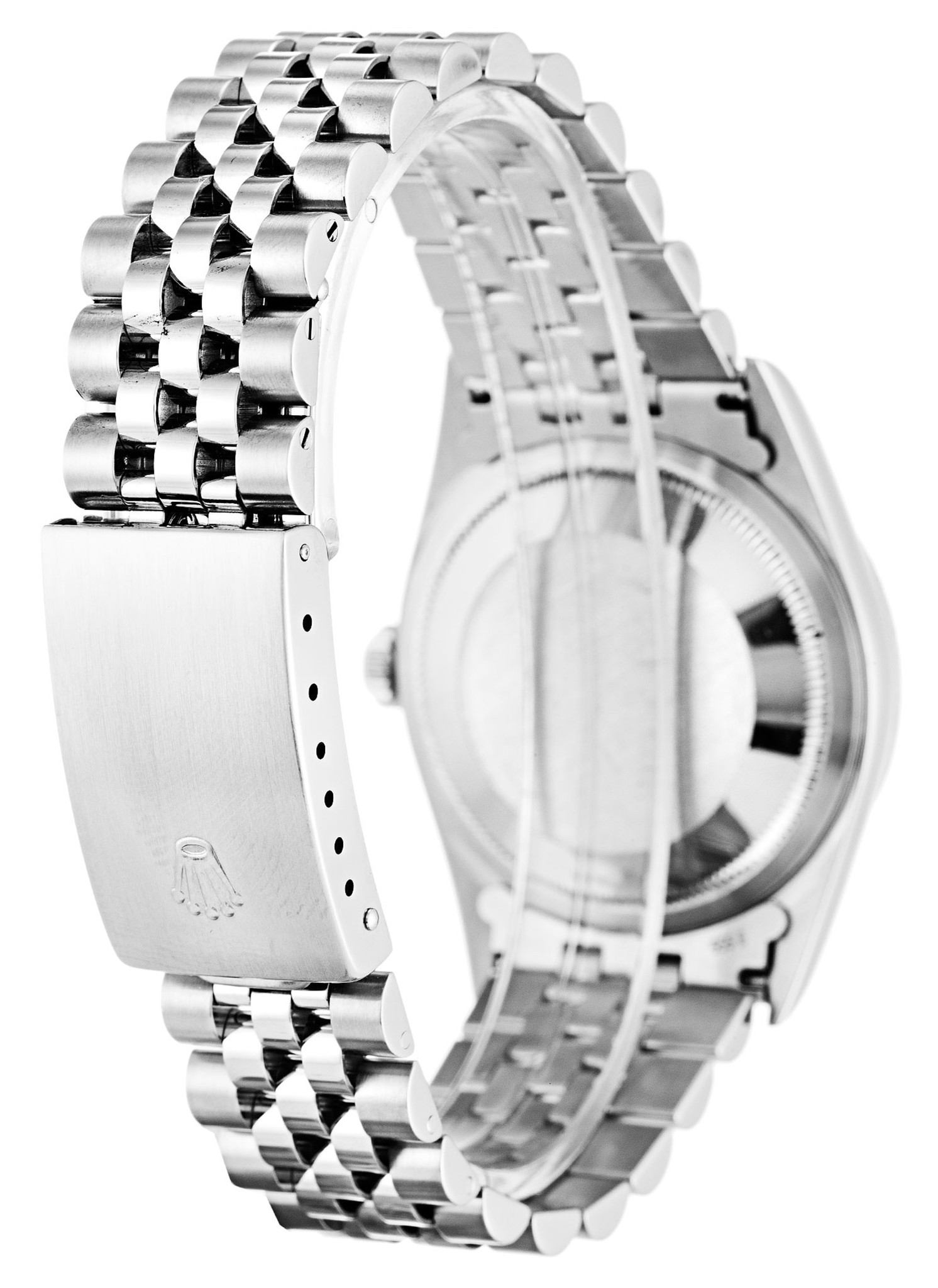 Replica Rolex Datumjust Weißes Gehäuse Römische Marker 16234 36mm-2