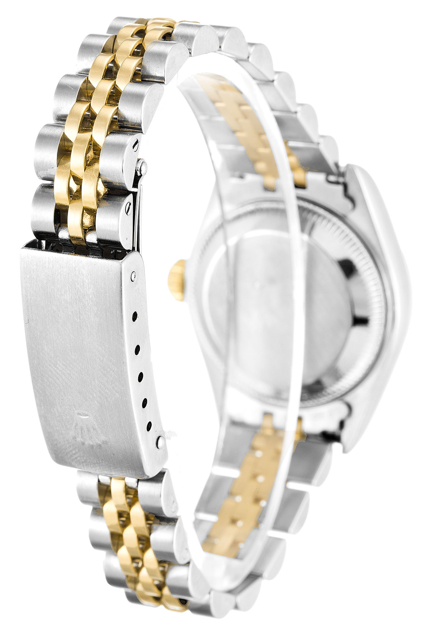 Replica Rolex Datejust Gelbgold Hülle Römische Marker Dame 69173 26mm-2