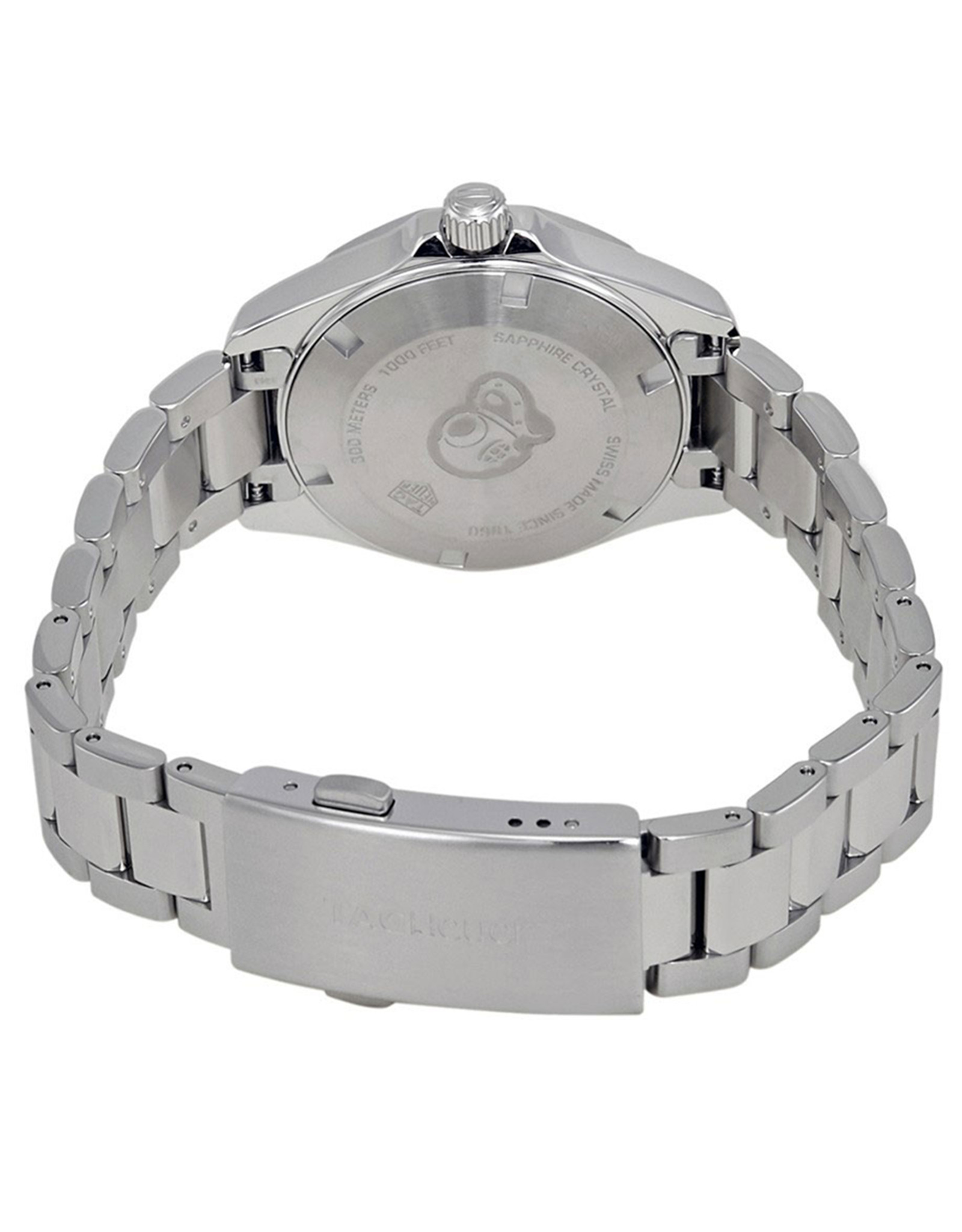Replica Tag Heuer Aquaracer Opalin Schwarzes Zifferblatt Frauenwache WBD1310.ba0740 32mm-2