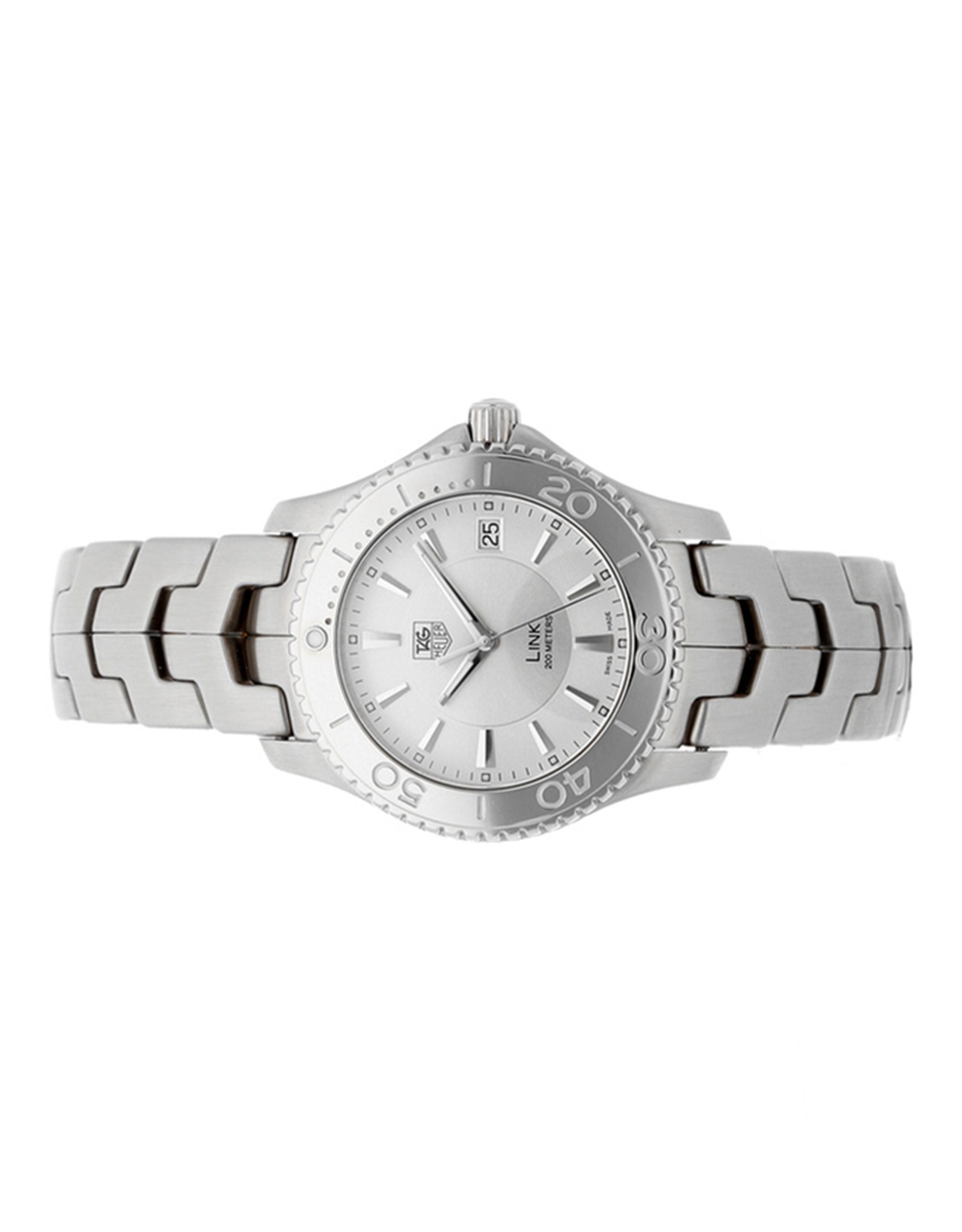 Replica Tag Heuer Link Silbernes Zifferblatt WJ1111.ba0570 39mm-1